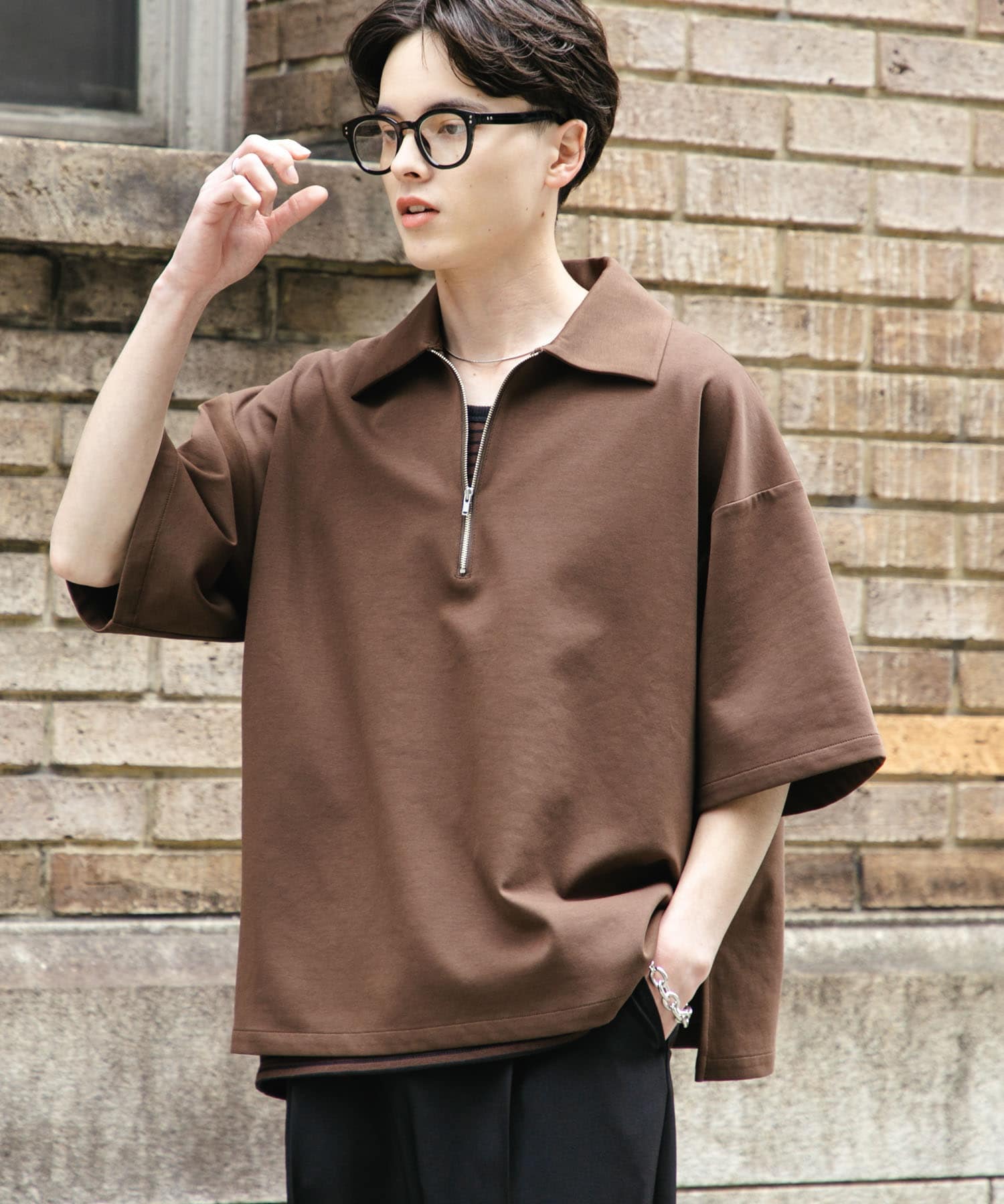 身長：173cm サイズ：L