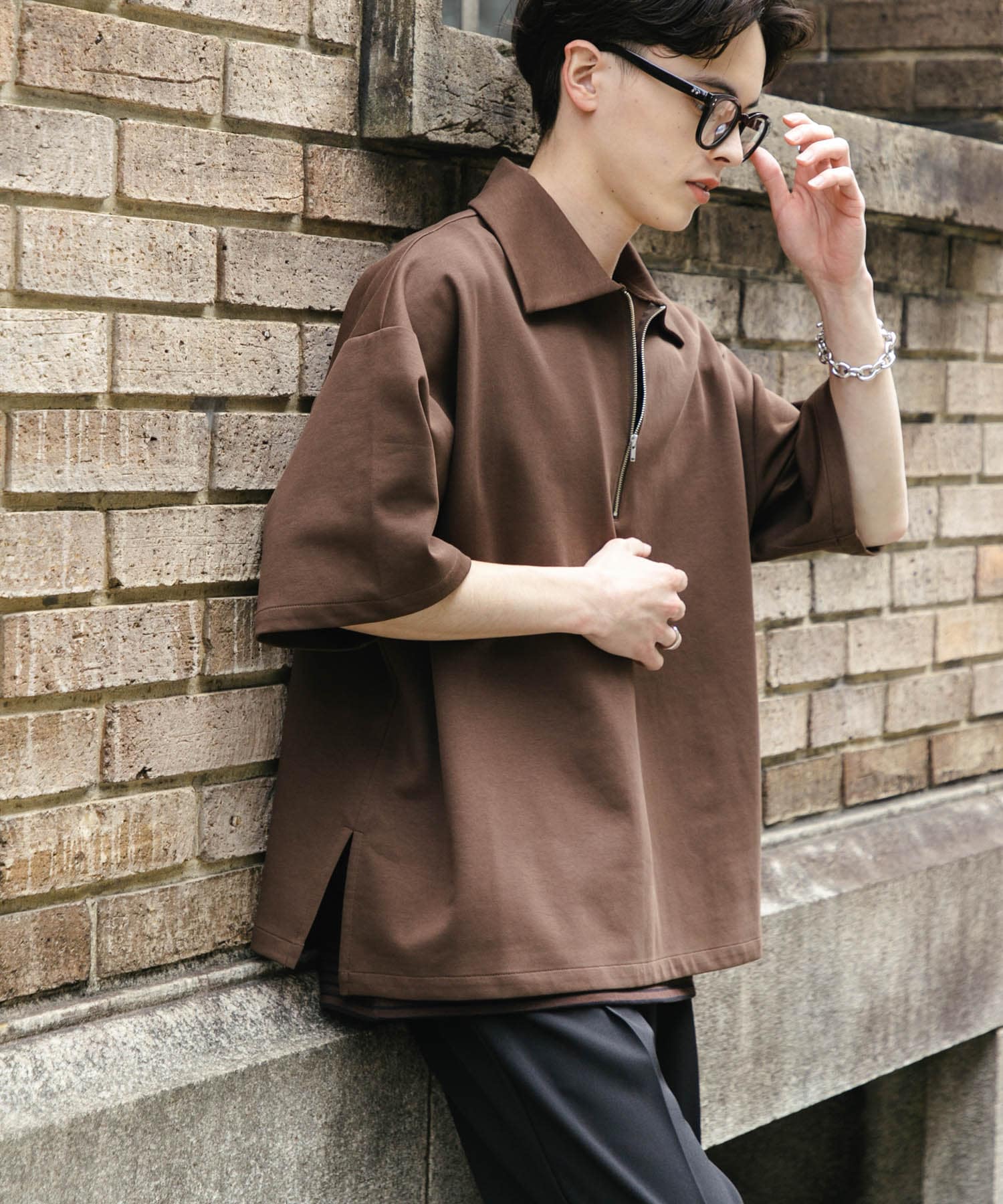 身長：173cm サイズ：L