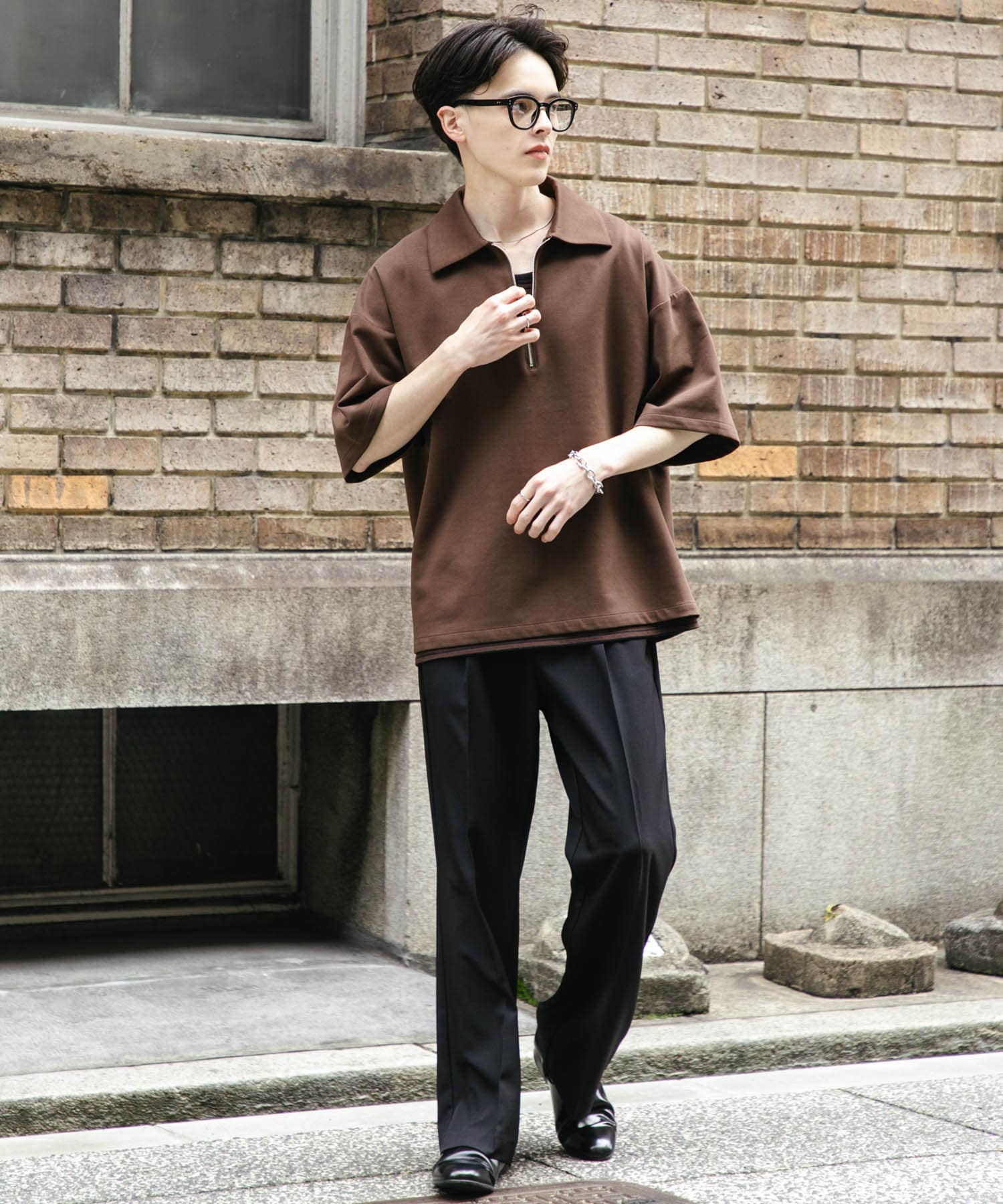 身長：173cm サイズ：L