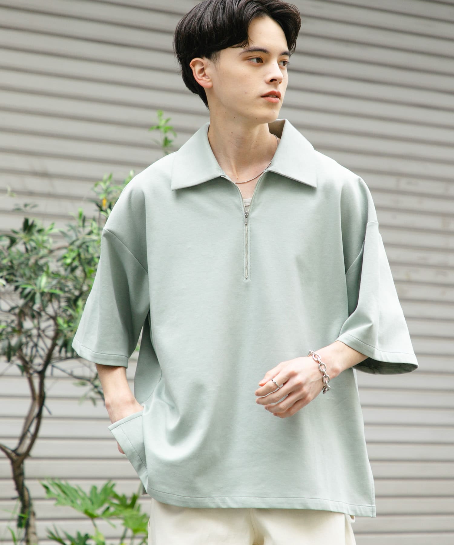 身長：173cm サイズ：L