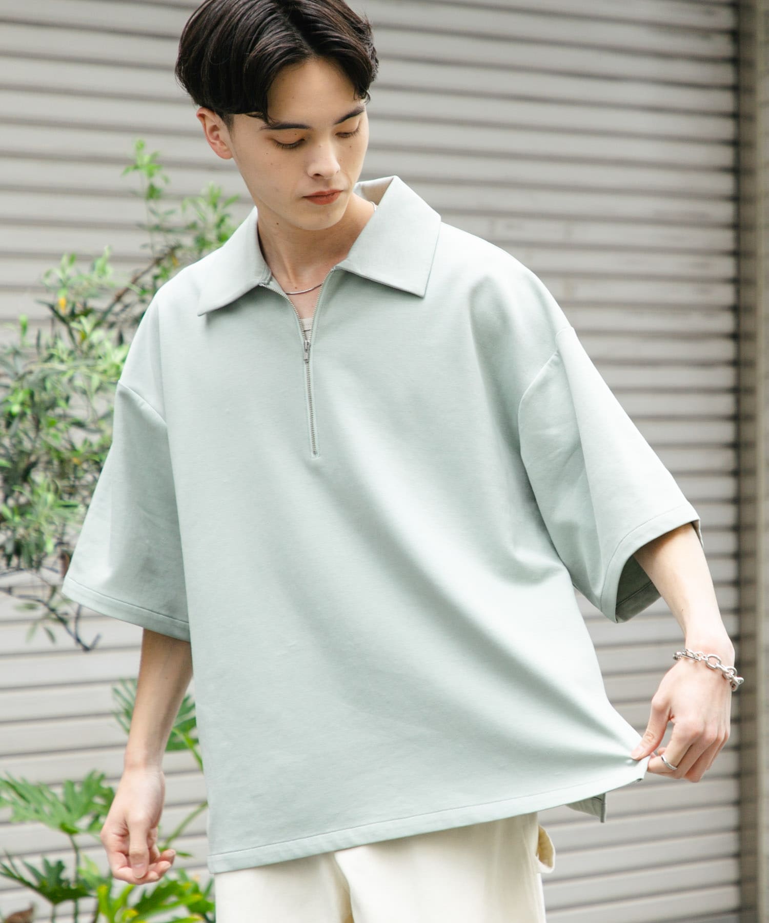 身長：173cm サイズ：L