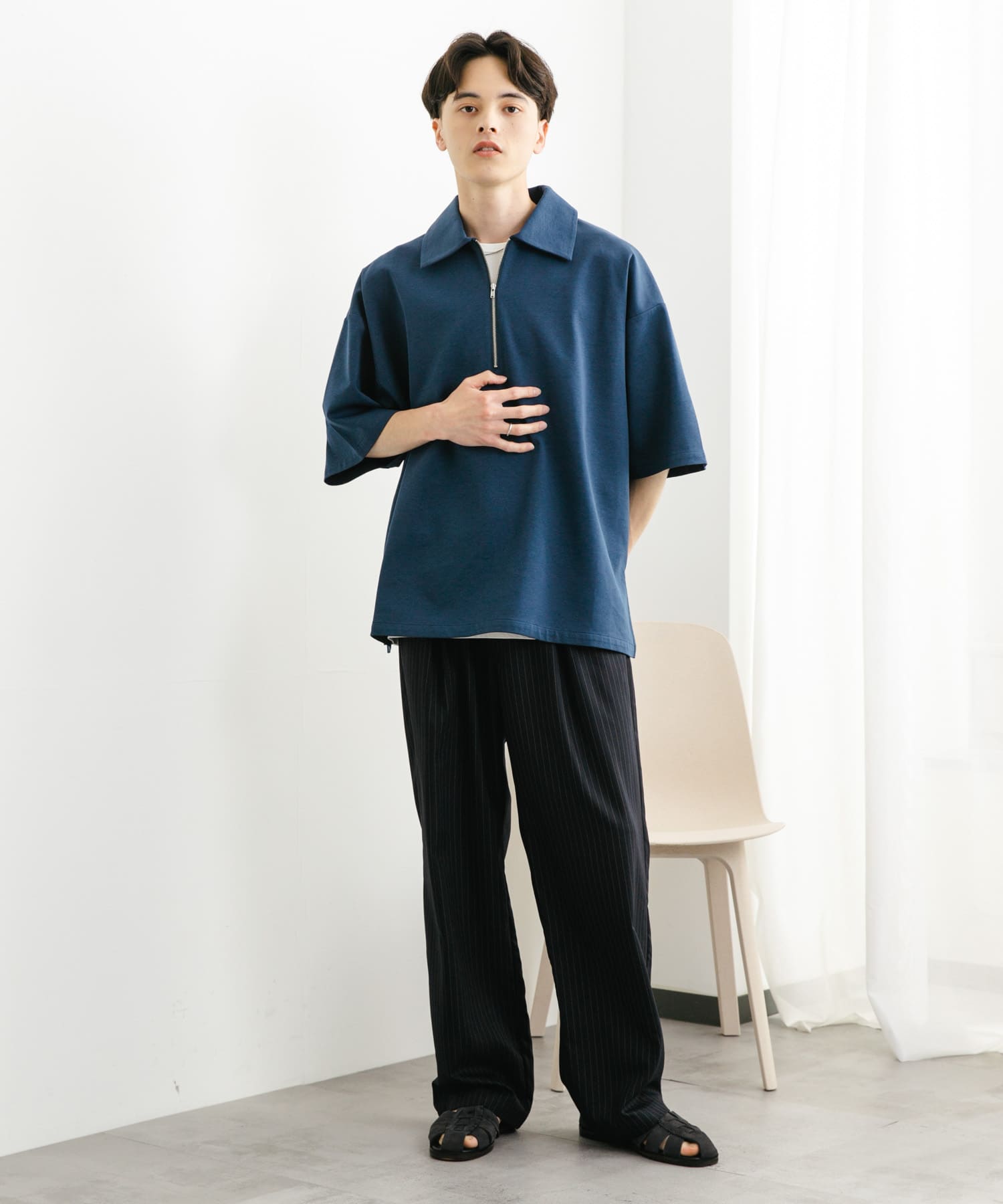 身長：173cm サイズ：L