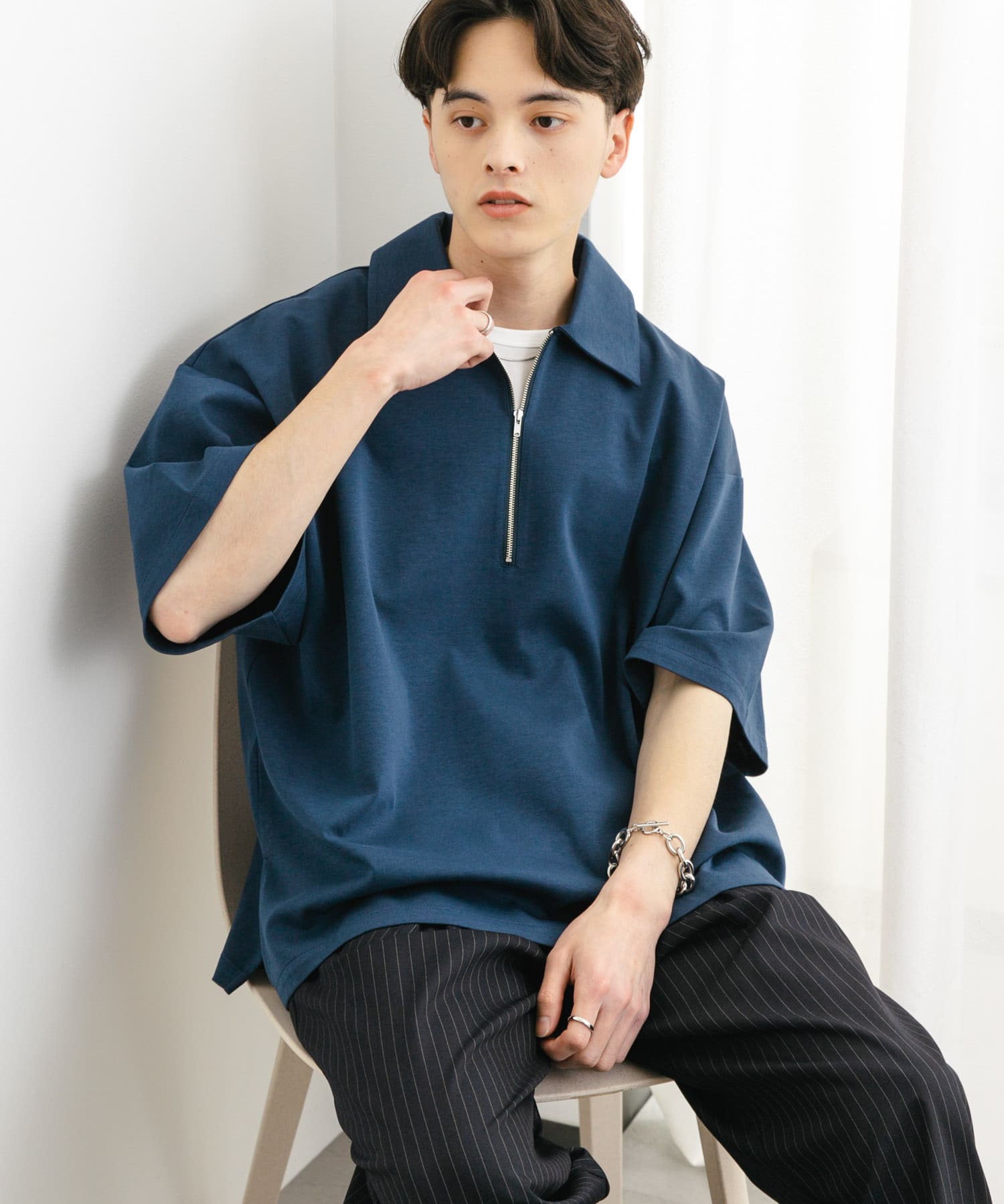 身長：173cm サイズ：L