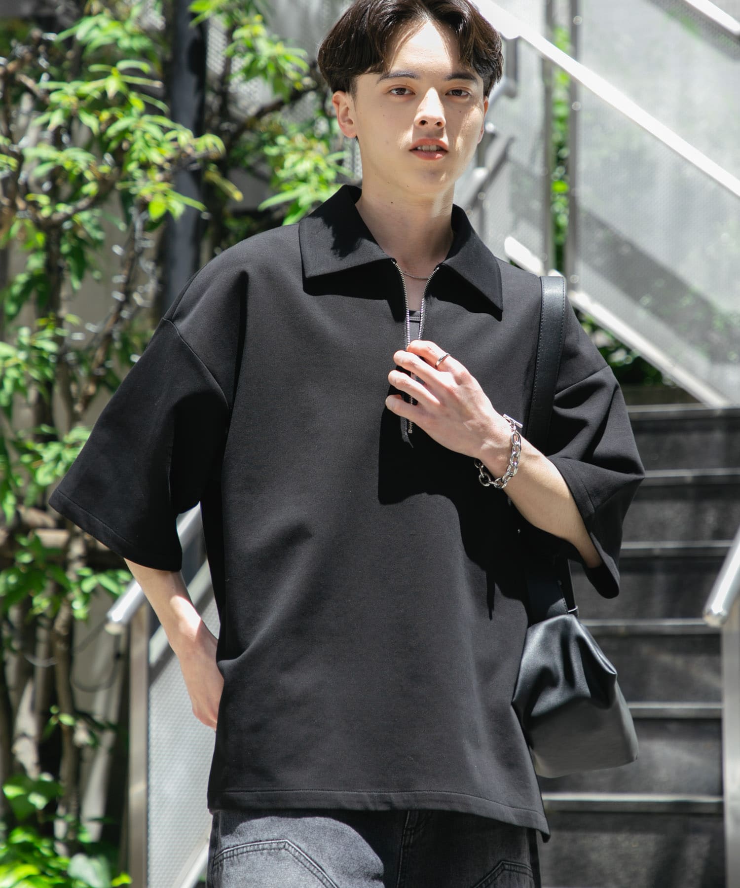 身長：173cm サイズ：L