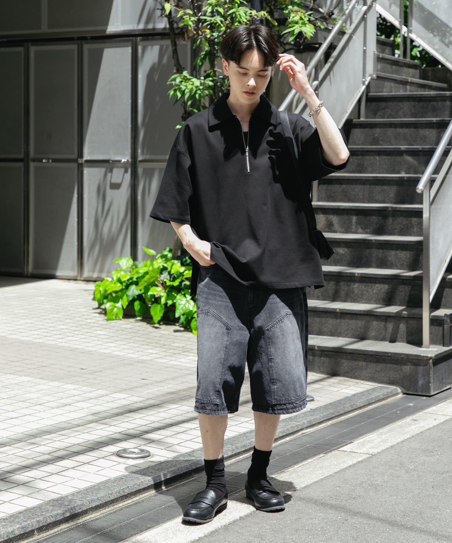 身長：173cm サイズ：L