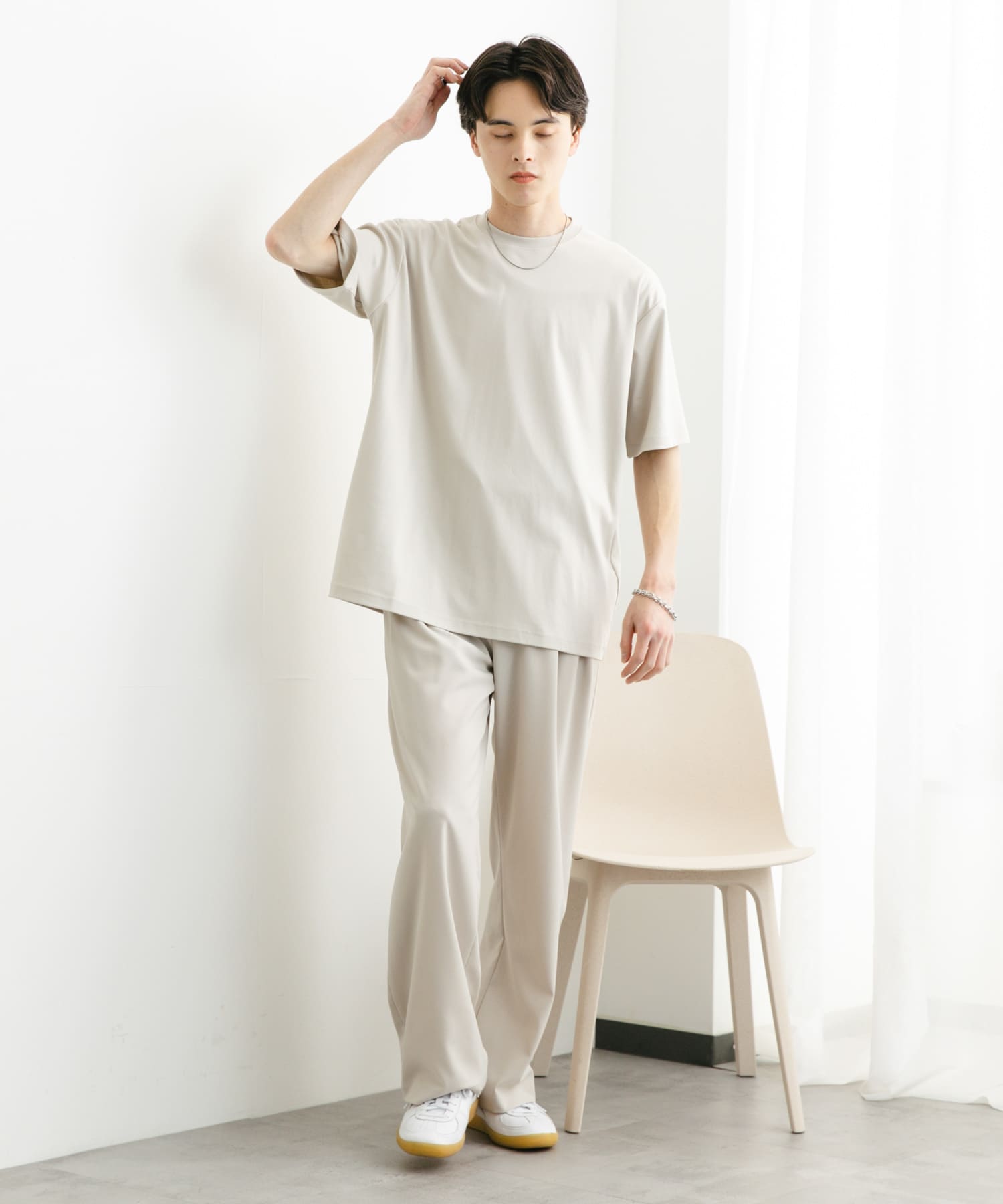 身長：173cm サイズ：L