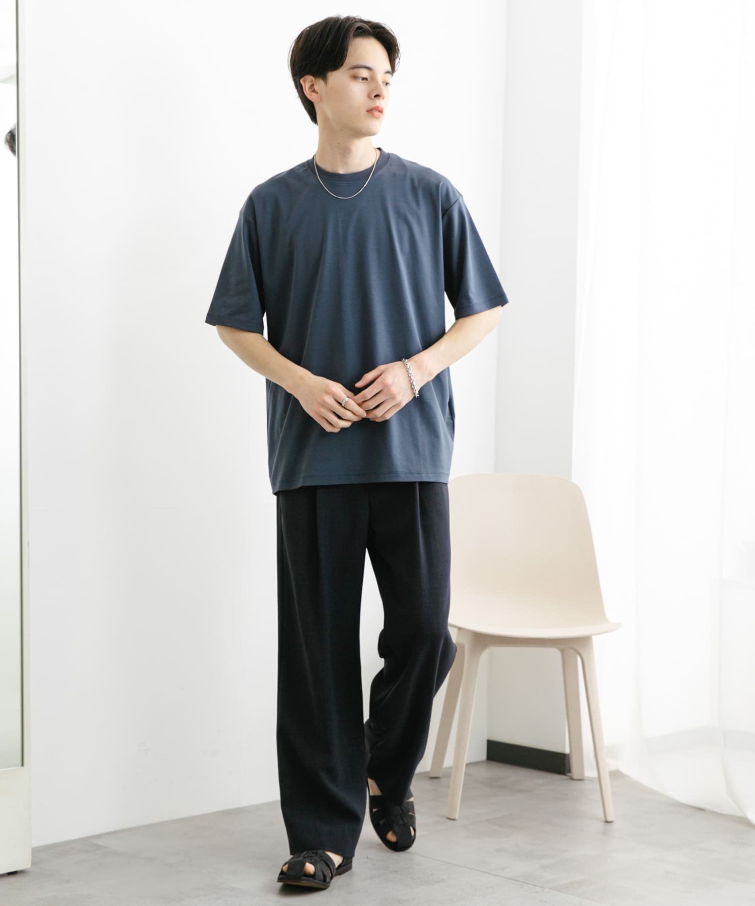 身長：173cm サイズ：L