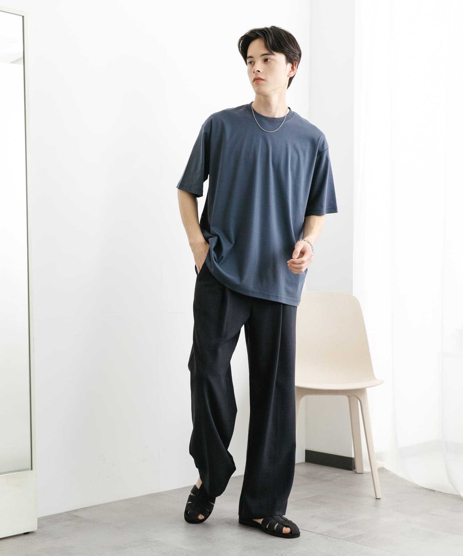 身長：173cm サイズ：L