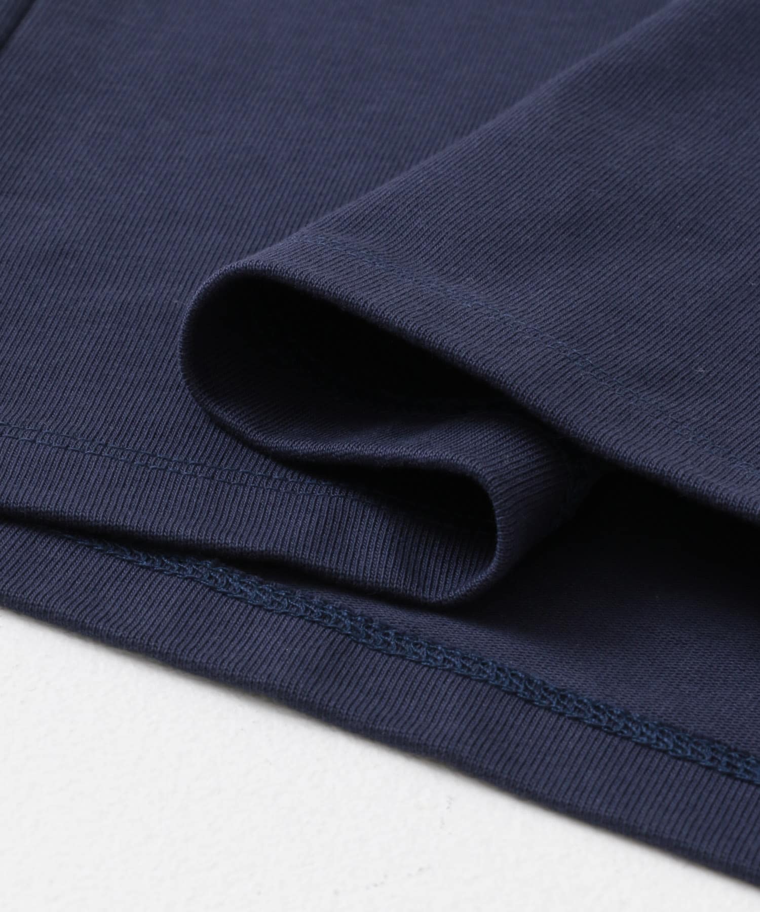 オープンネックルーズ ショートスリーブ Tシャツ NAVY M