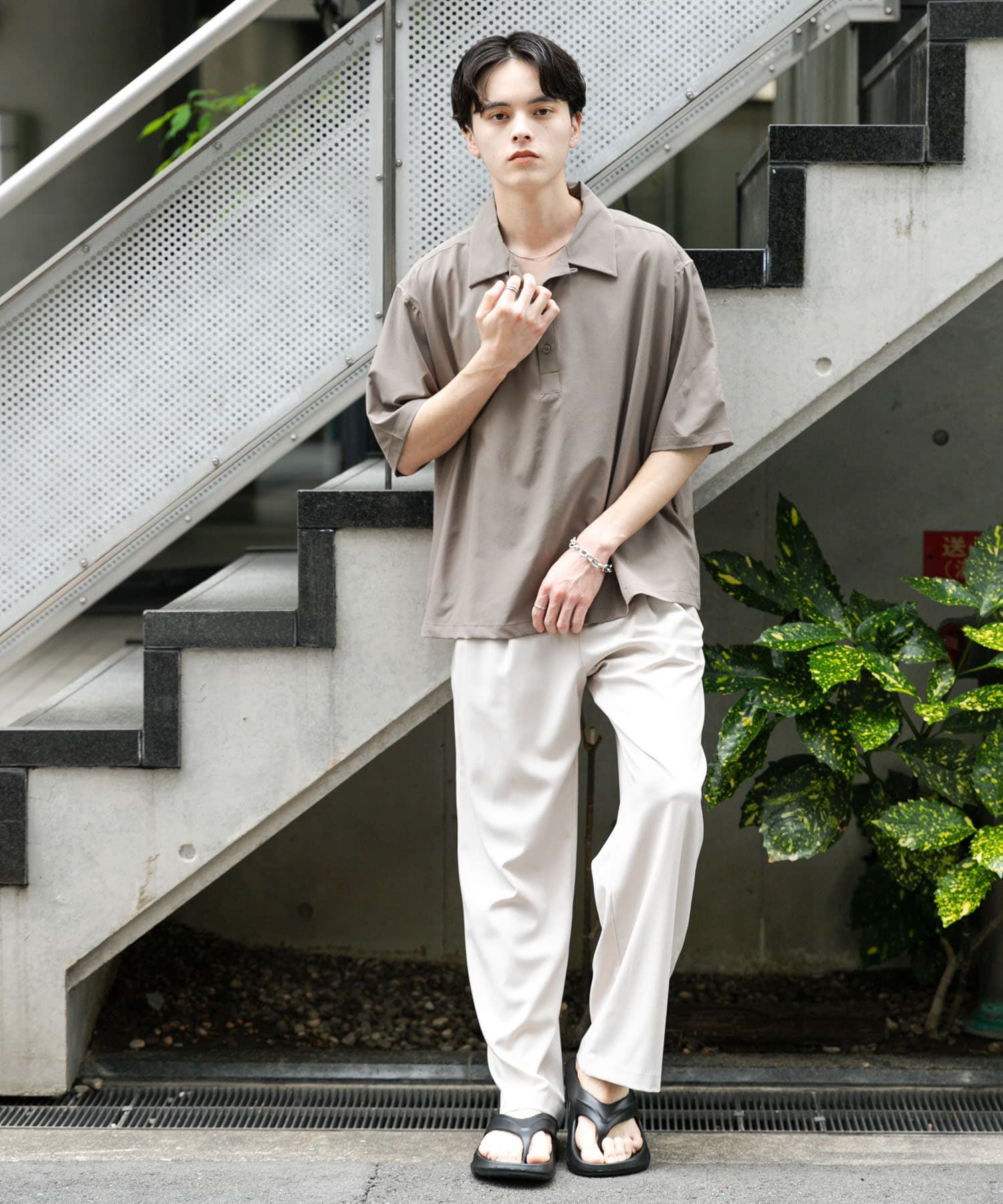 身長：173cm サイズ：L