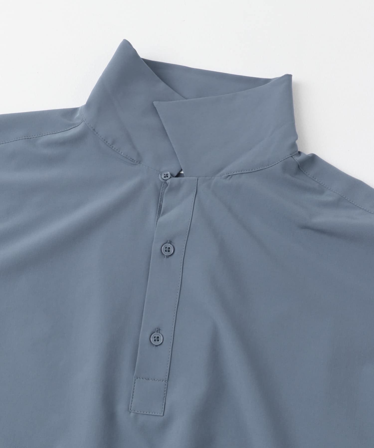 ストレッチショートスリーブポロシャツ BLUE M