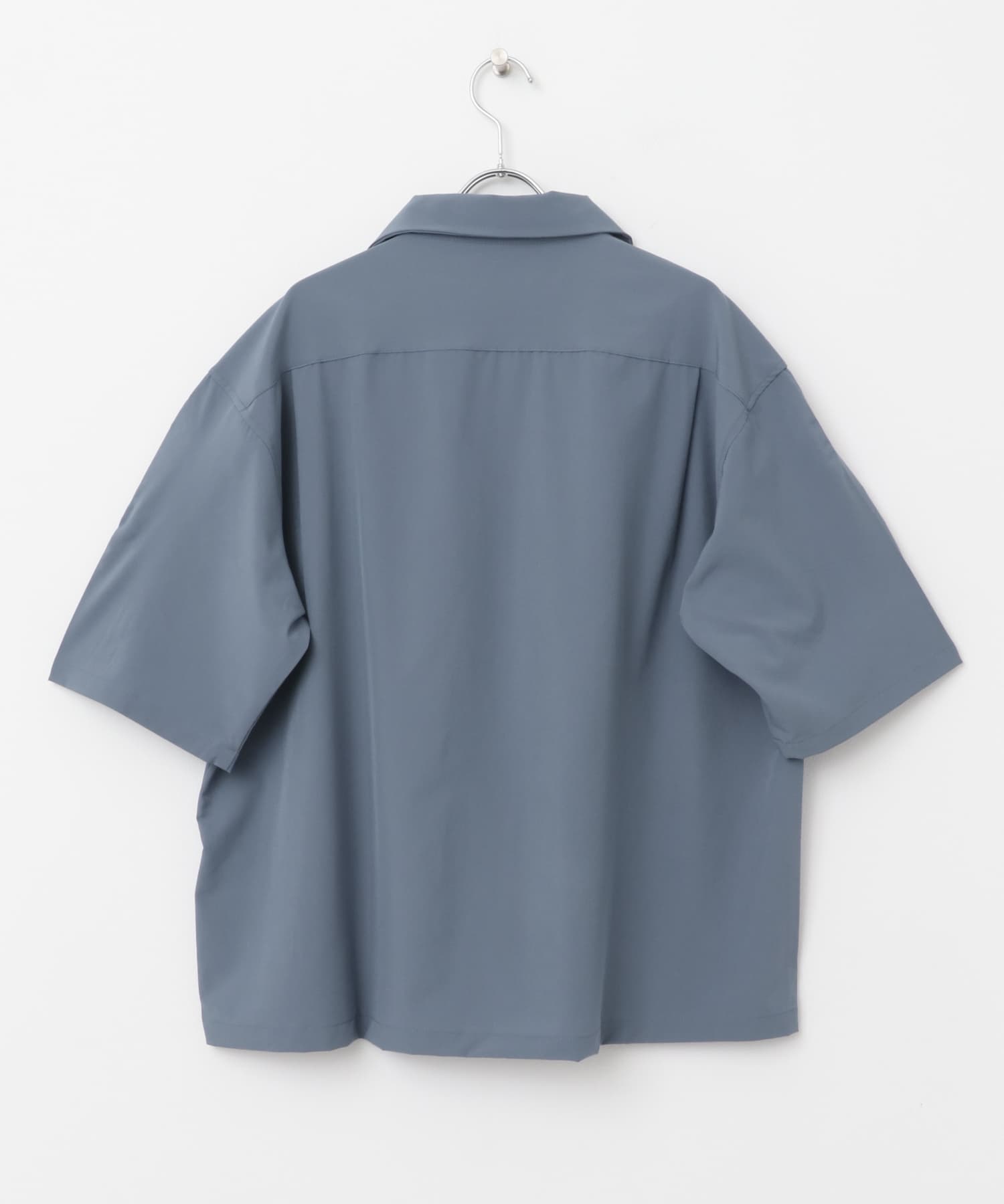 ストレッチショートスリーブポロシャツ BLUE M