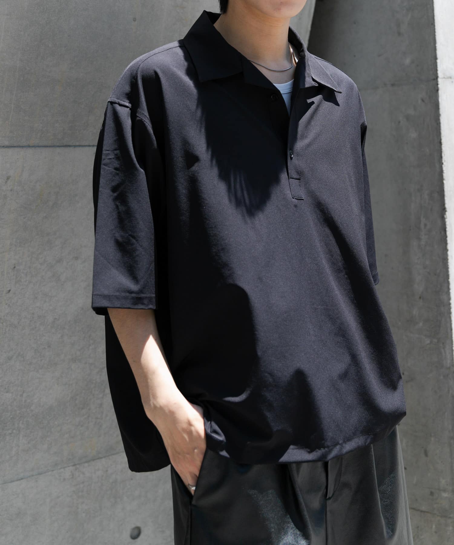 ストレッチショートスリーブポロシャツ