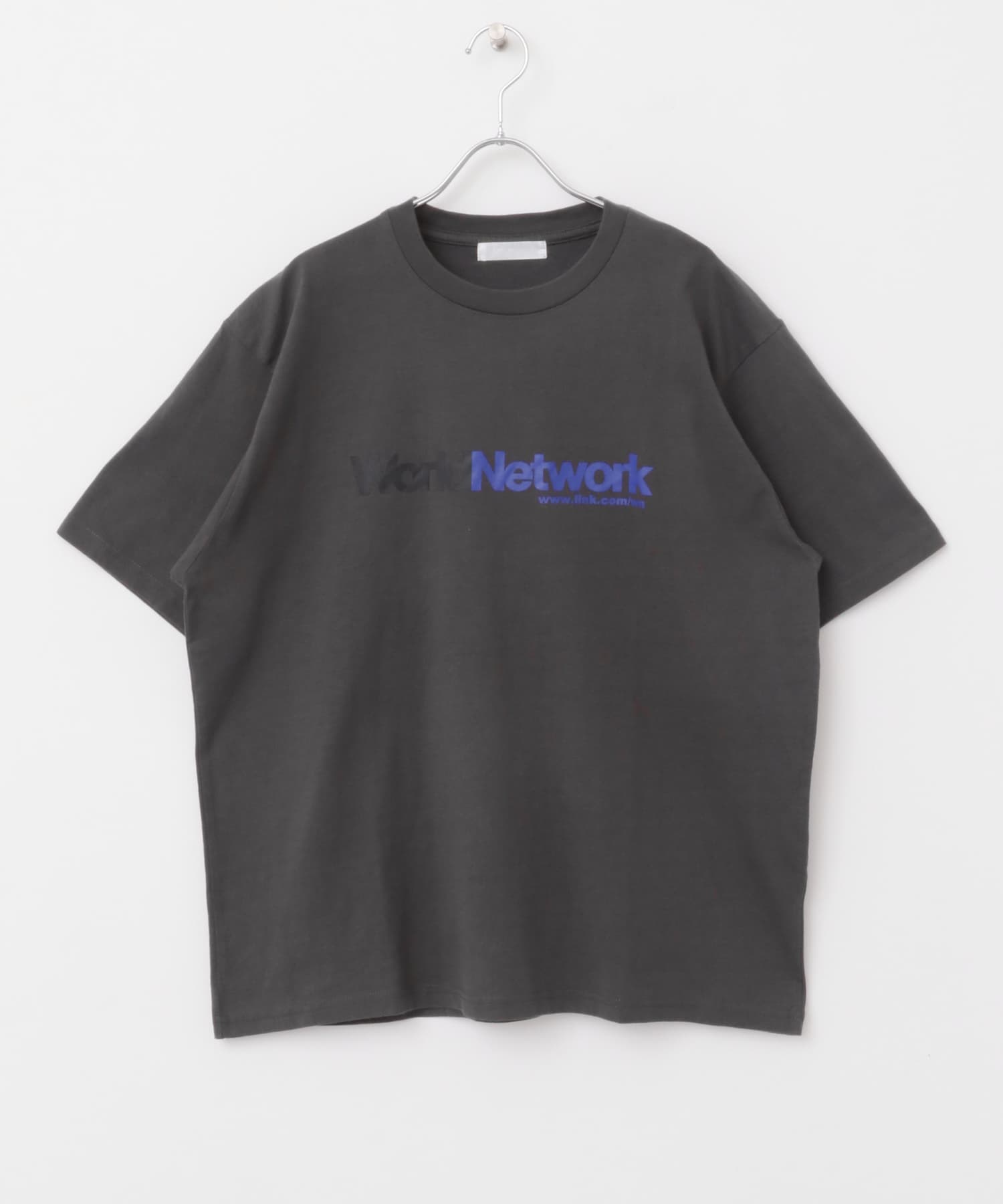 company logo short-sleeve t-shirts A CHARCOAL M