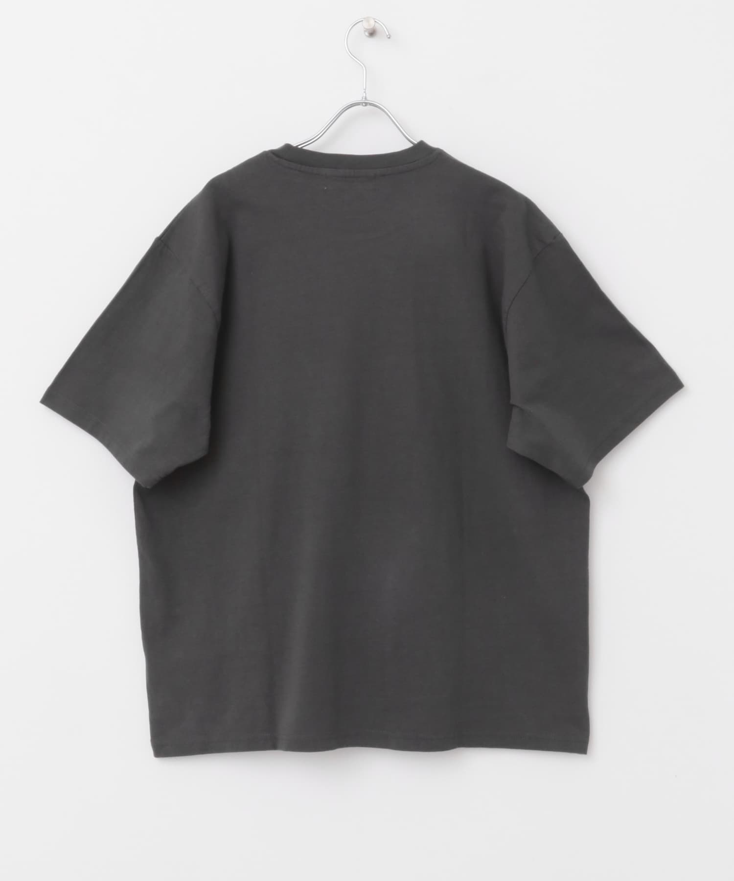 company logo short-sleeve t-shirts A CHARCOAL M