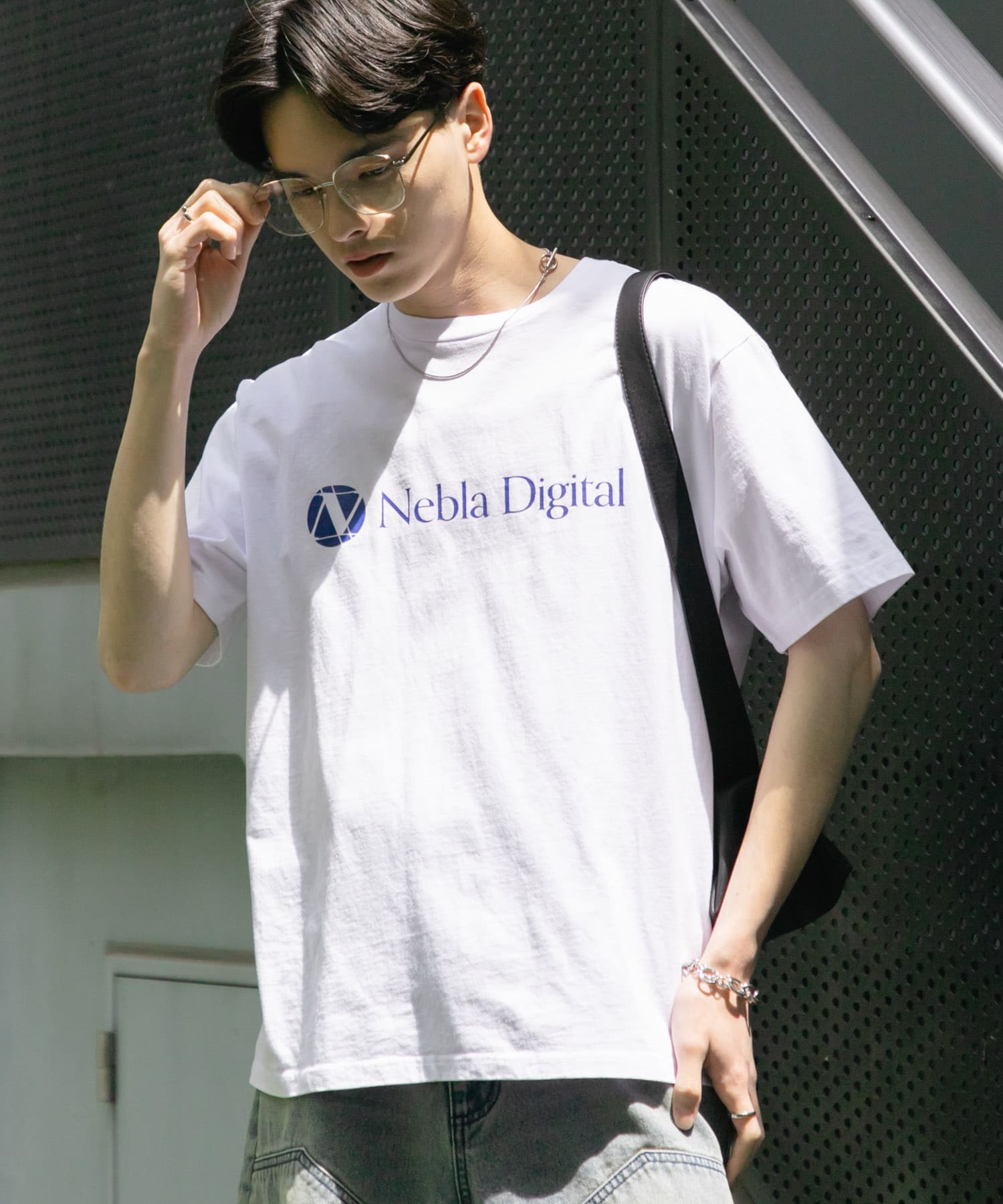 company logo short-sleeve t-shirts B
