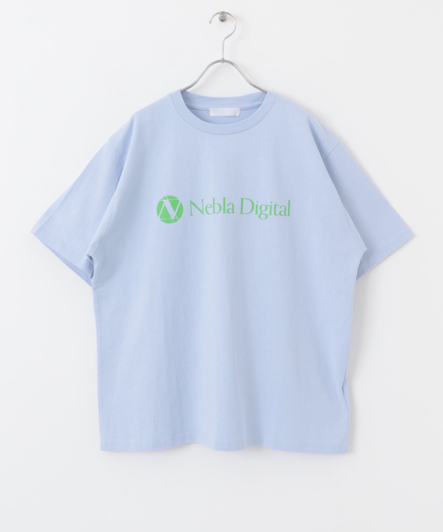 company logo short-sleeve t-shirts B L.BLUE M