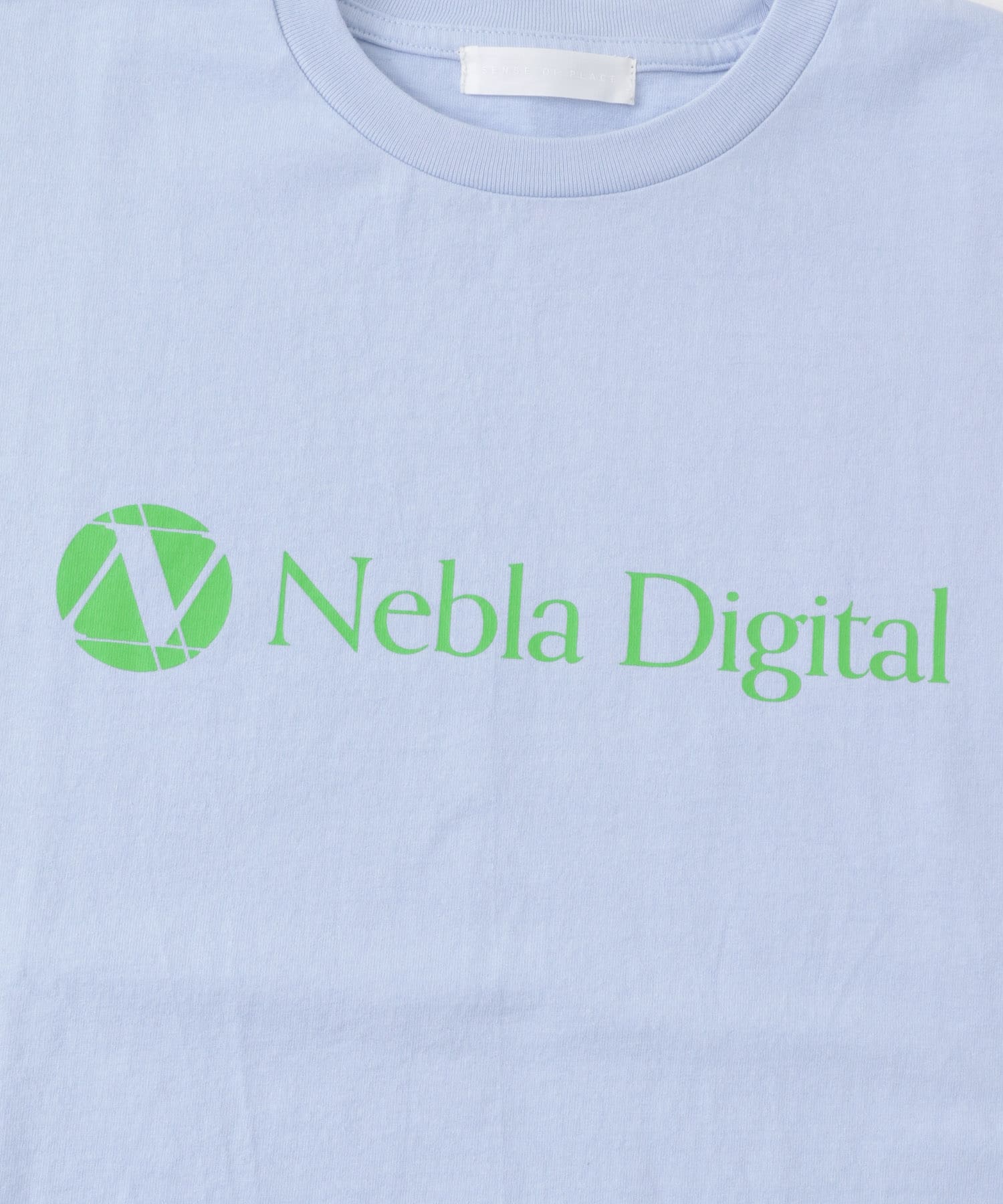 company logo short-sleeve t-shirts B L.BLUE M