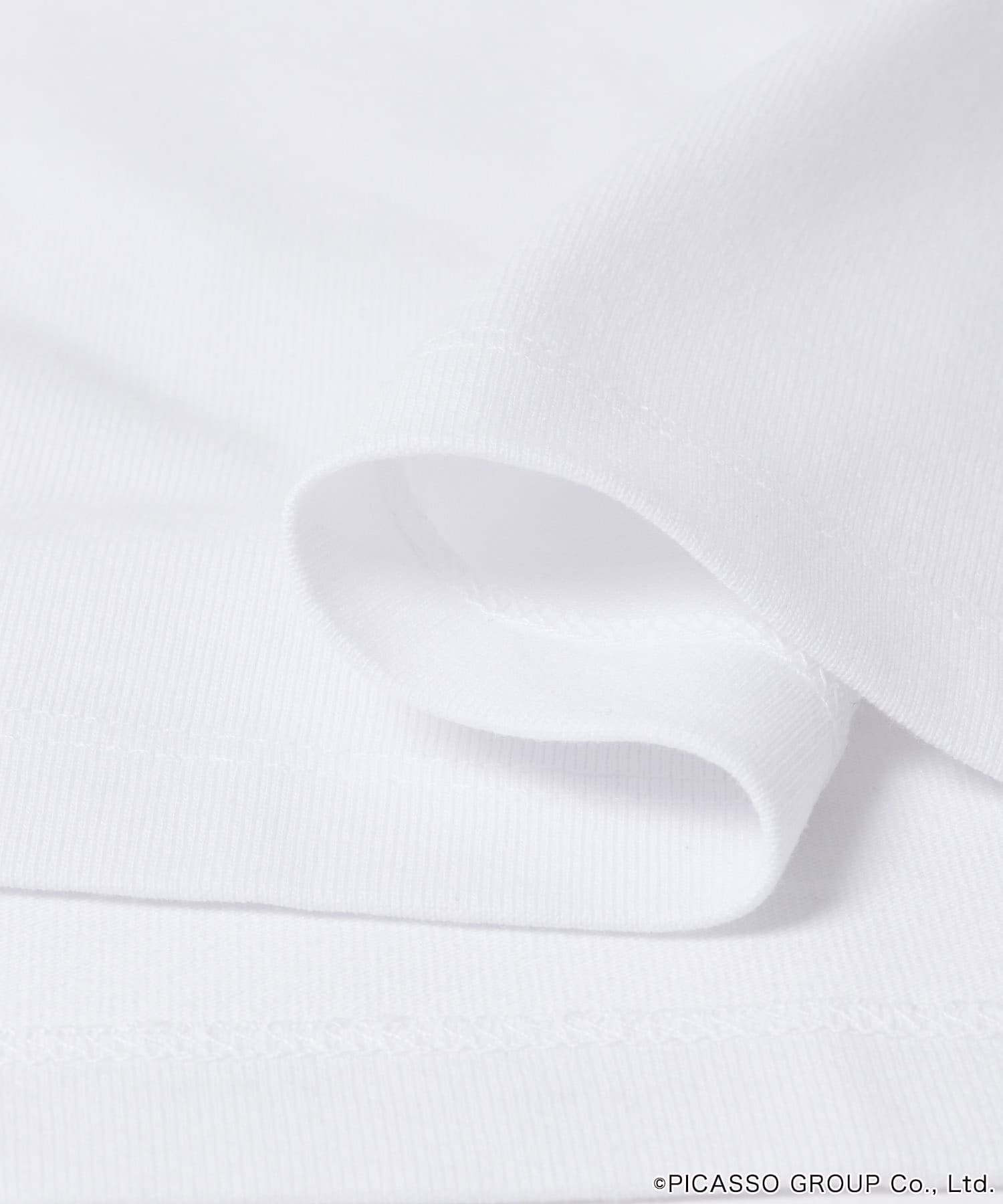 PICASSO SHORT-SLEEVE T-SHIRTS A WHT×BLK M
