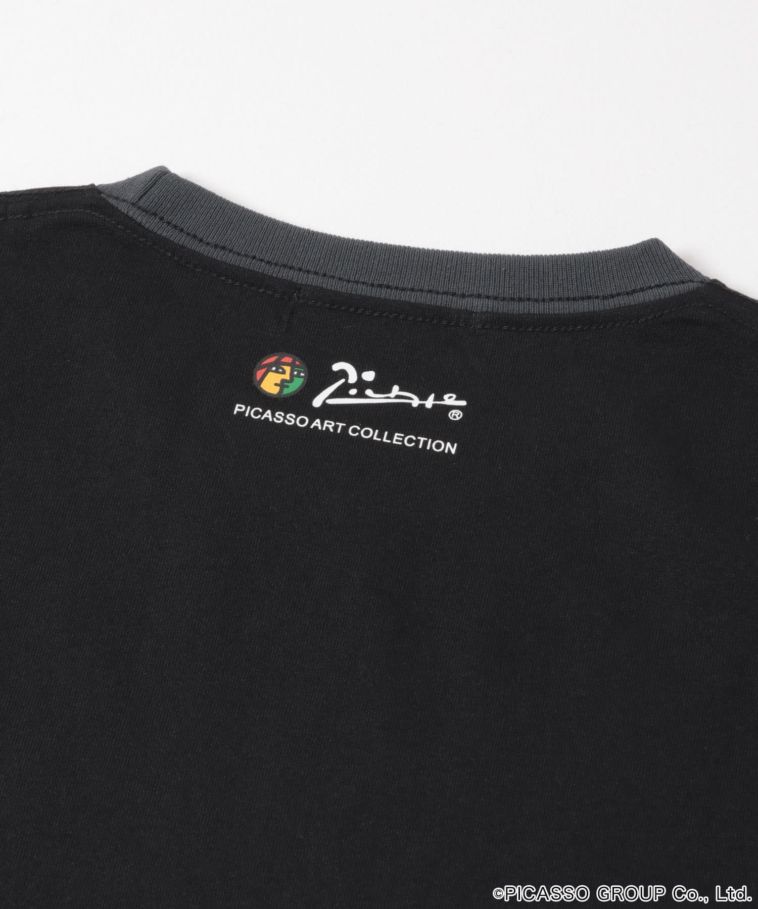PICASSO SHORT-SLEEVE T-SHIRTS A BLK×CHA M