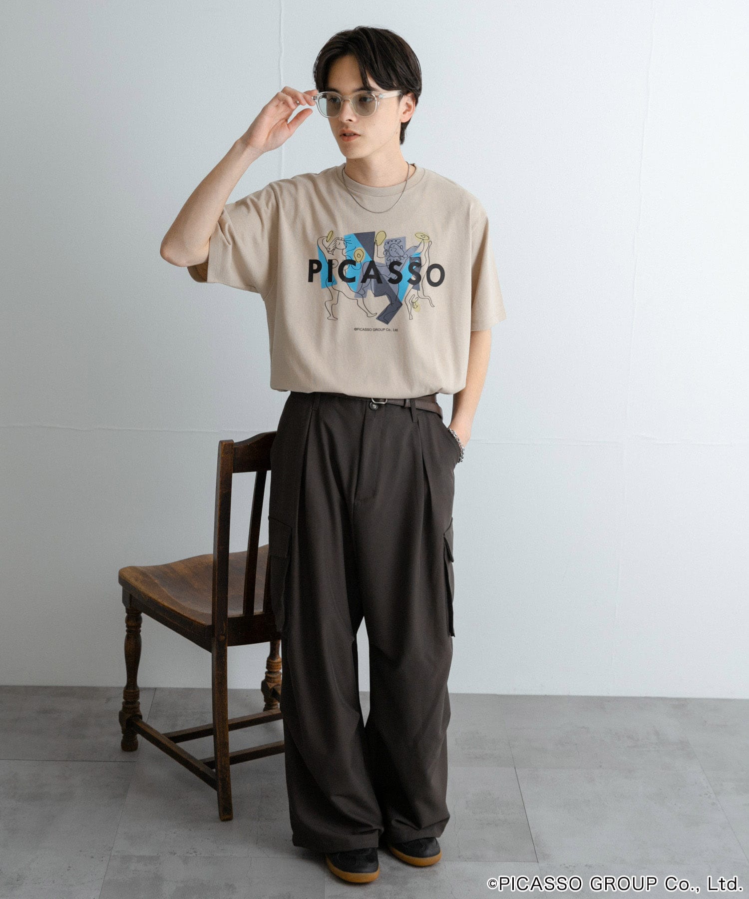身長：173cm サイズ：L