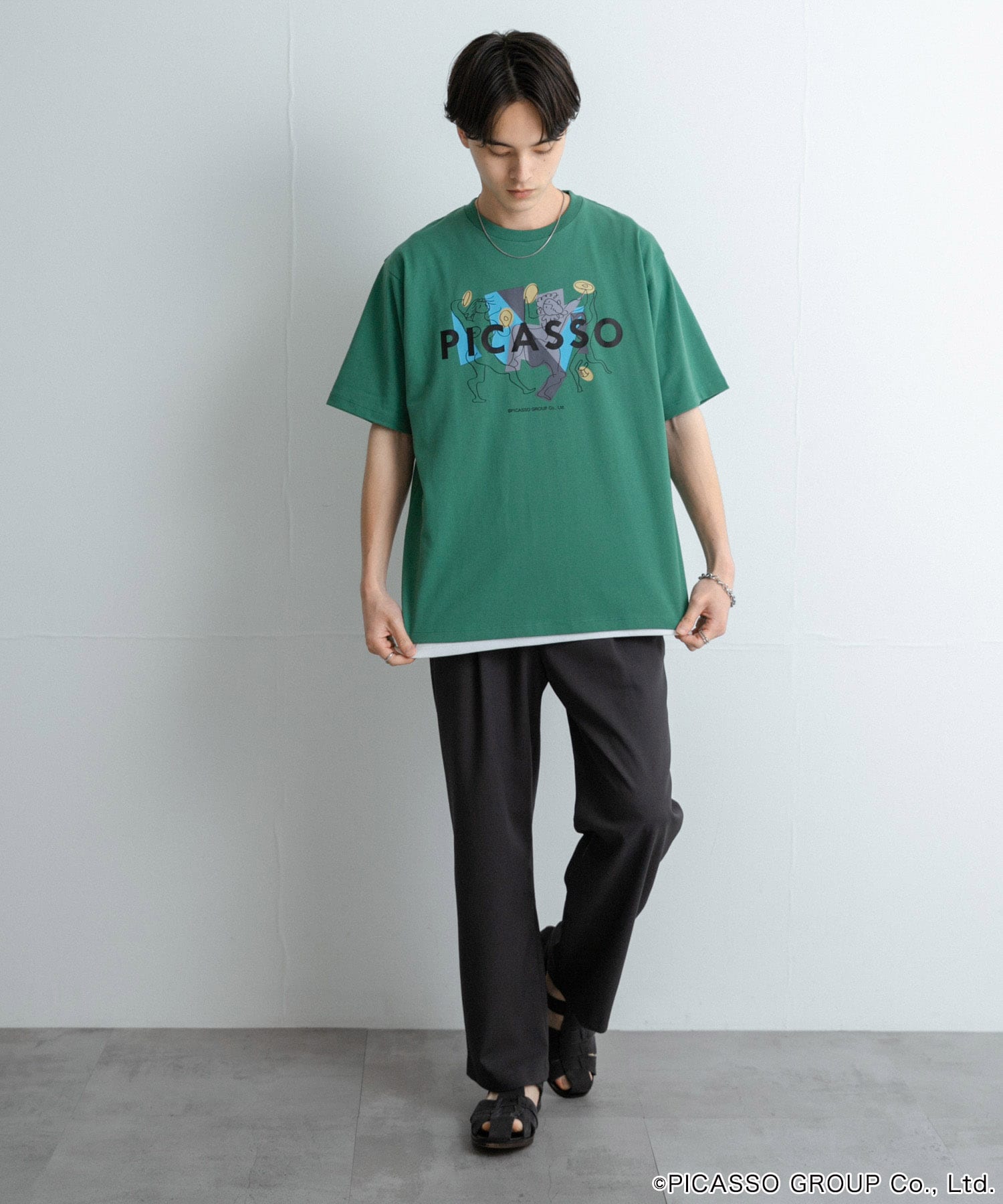 身長：173cm サイズ：L