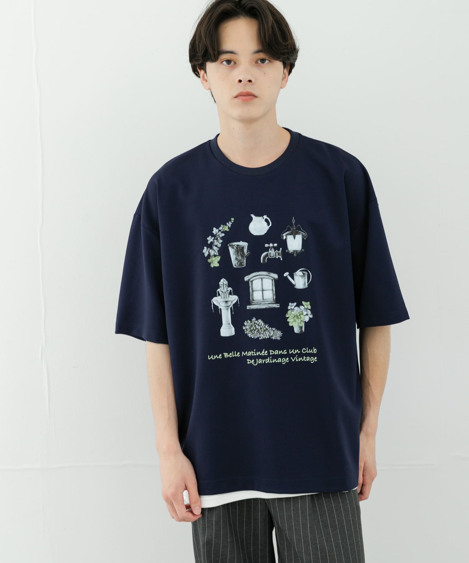 身長：173cm サイズ：L
