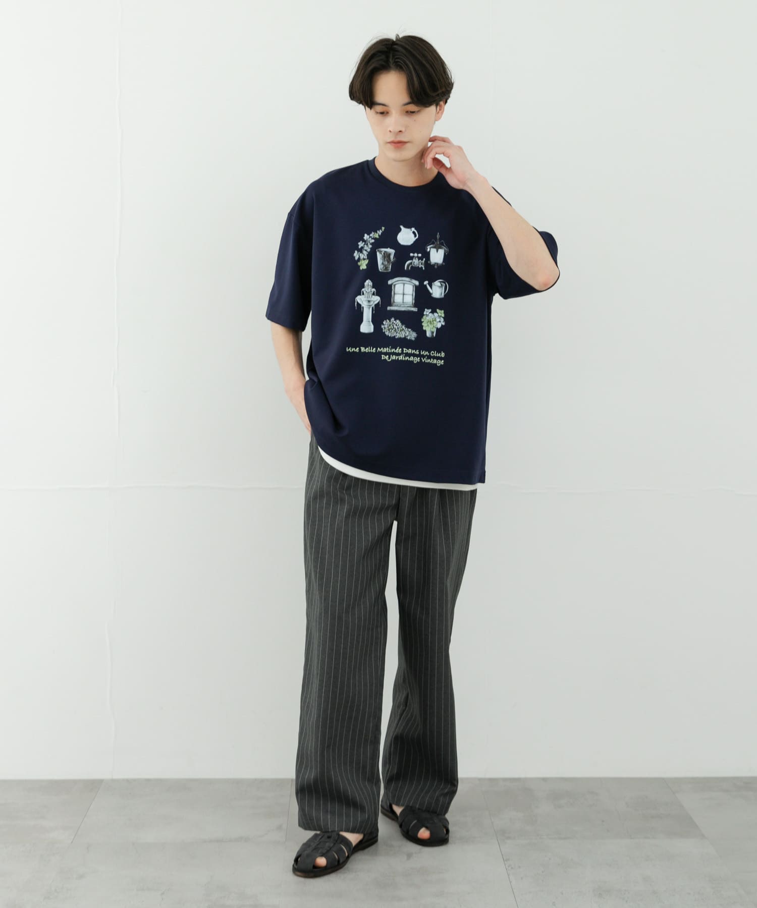 身長：173cm サイズ：L