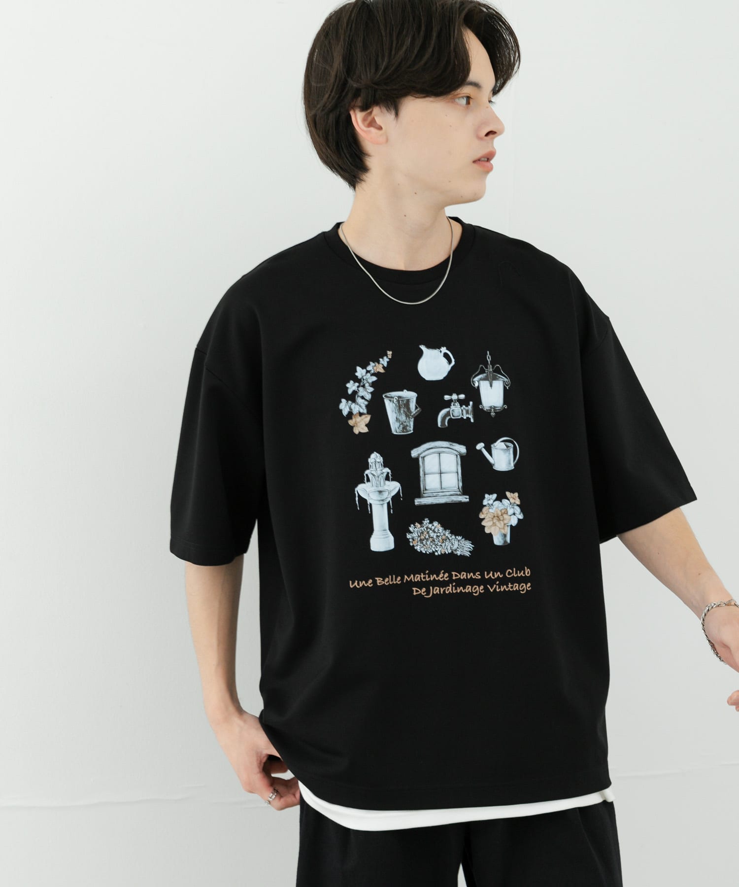 身長：173cm サイズ：L