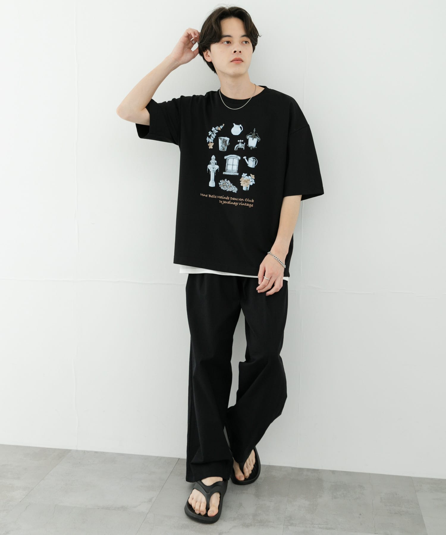 身長：173cm サイズ：L