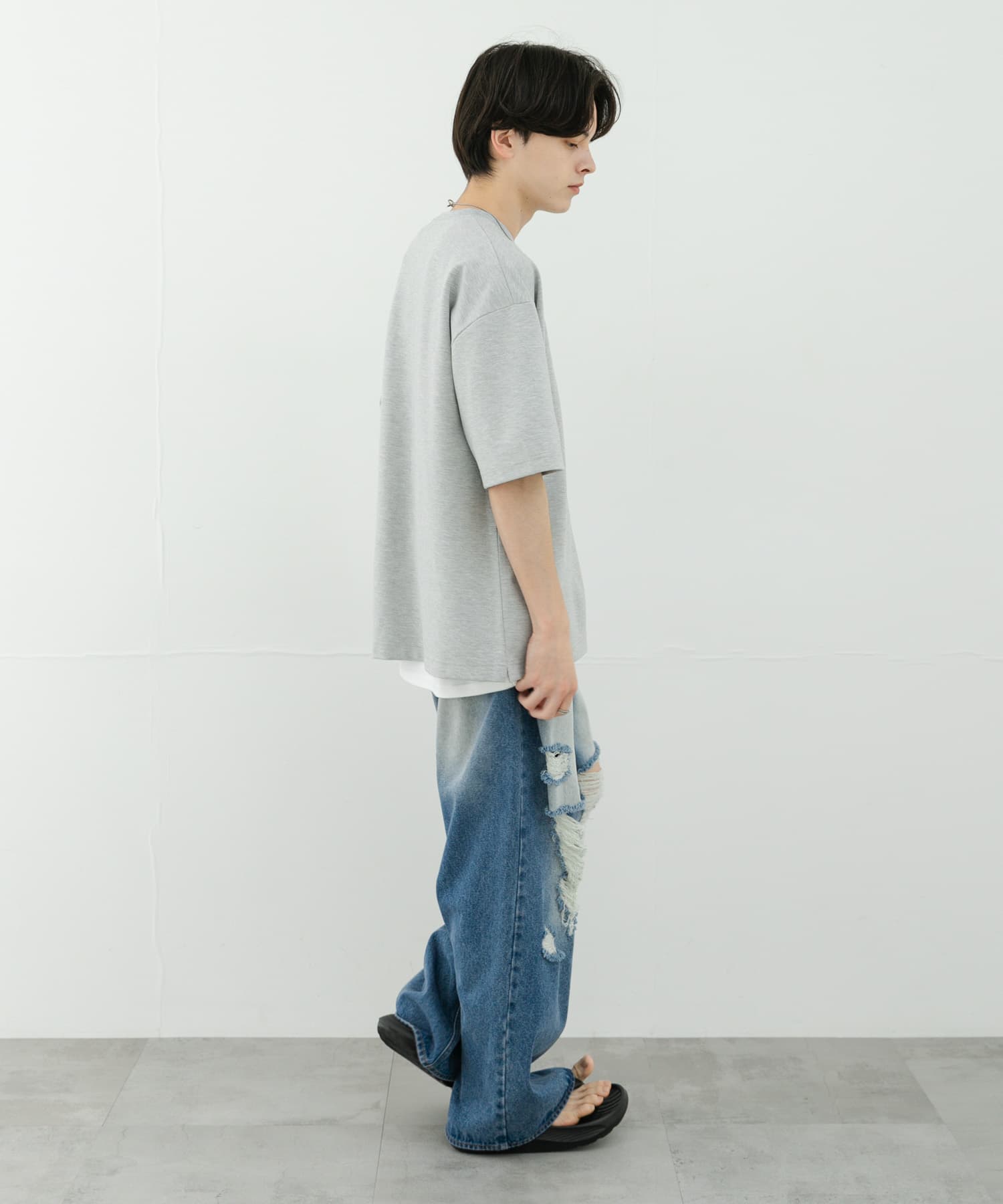 身長：173cm サイズ：L