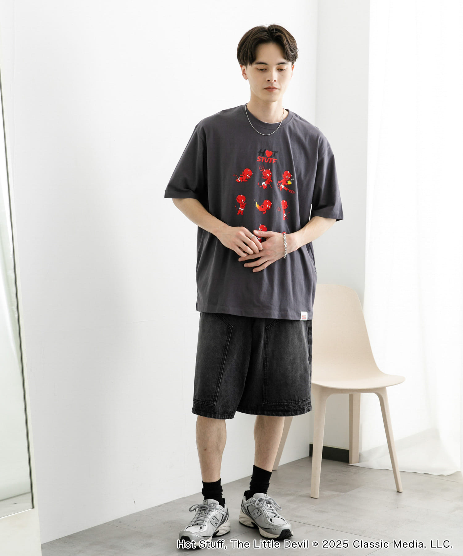 身長：173cm サイズ：L
