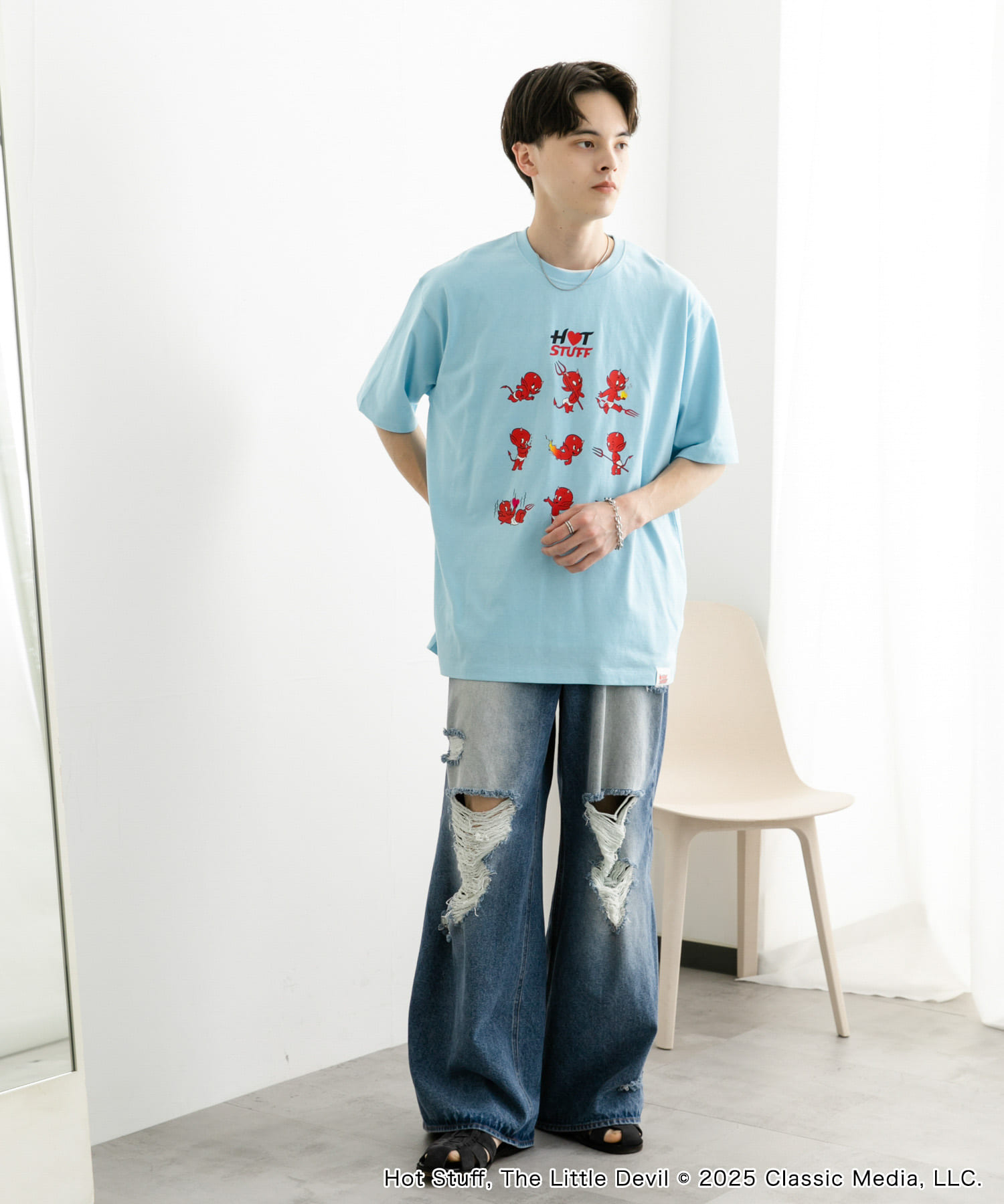 身長：173cm サイズ：L