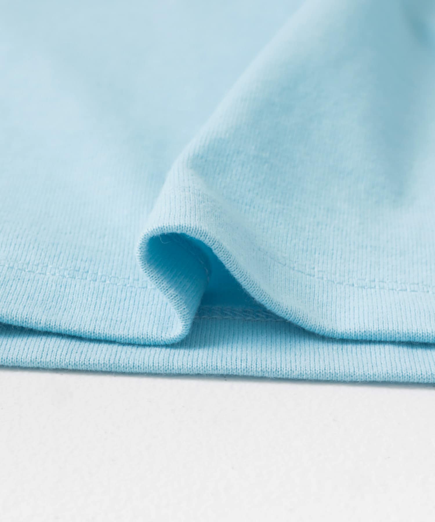 『別注』HOT STUFF×SENSE OF PLACE　 プリントTシャツ B L.BLUE M