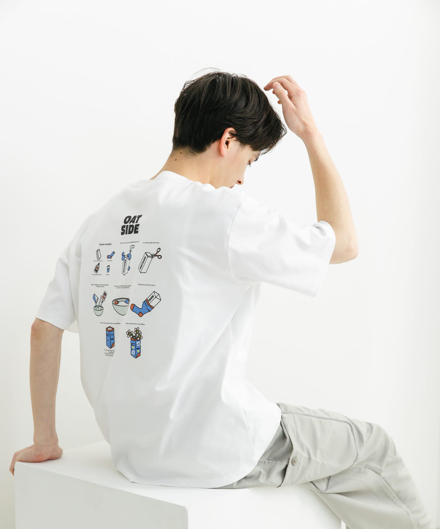 身長：173cm サイズ：L