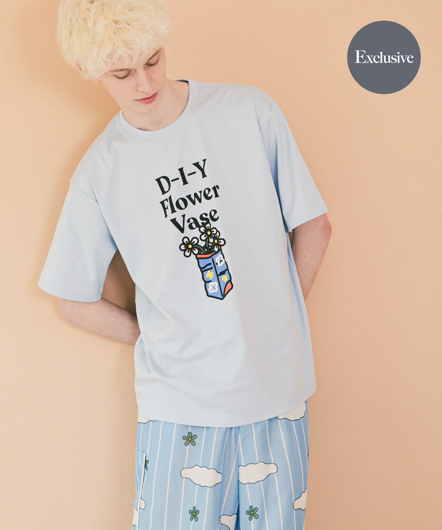 『別注』OATSIDE×SENSE OF PLACE　グラフィックショートスリーブ Tシャツ A