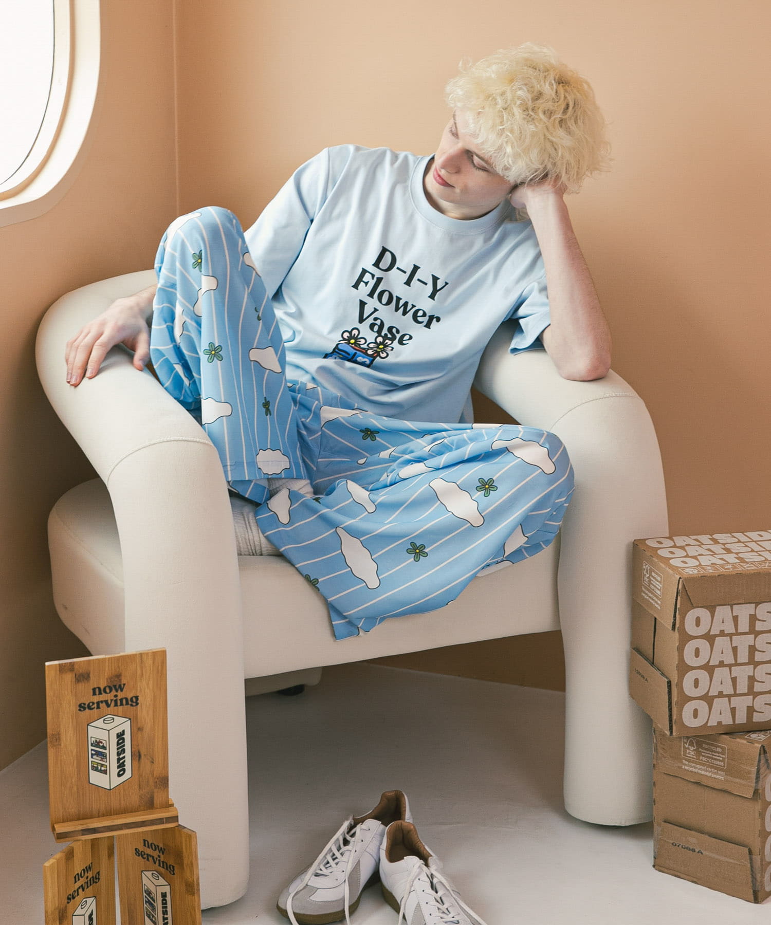 身長：183cm サイズ：L