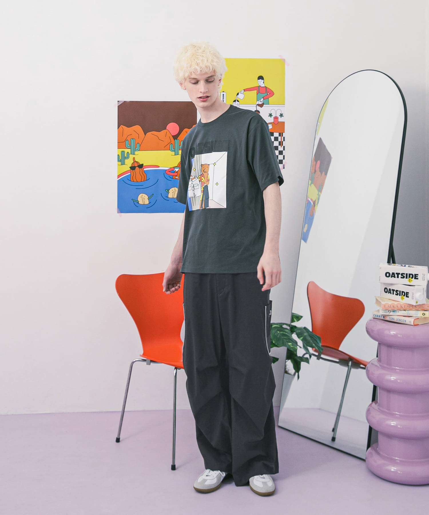 身長：183cm サイズ：L
