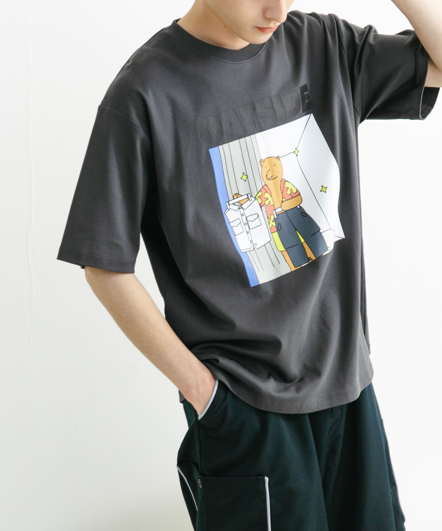 身長：173cm サイズ：L