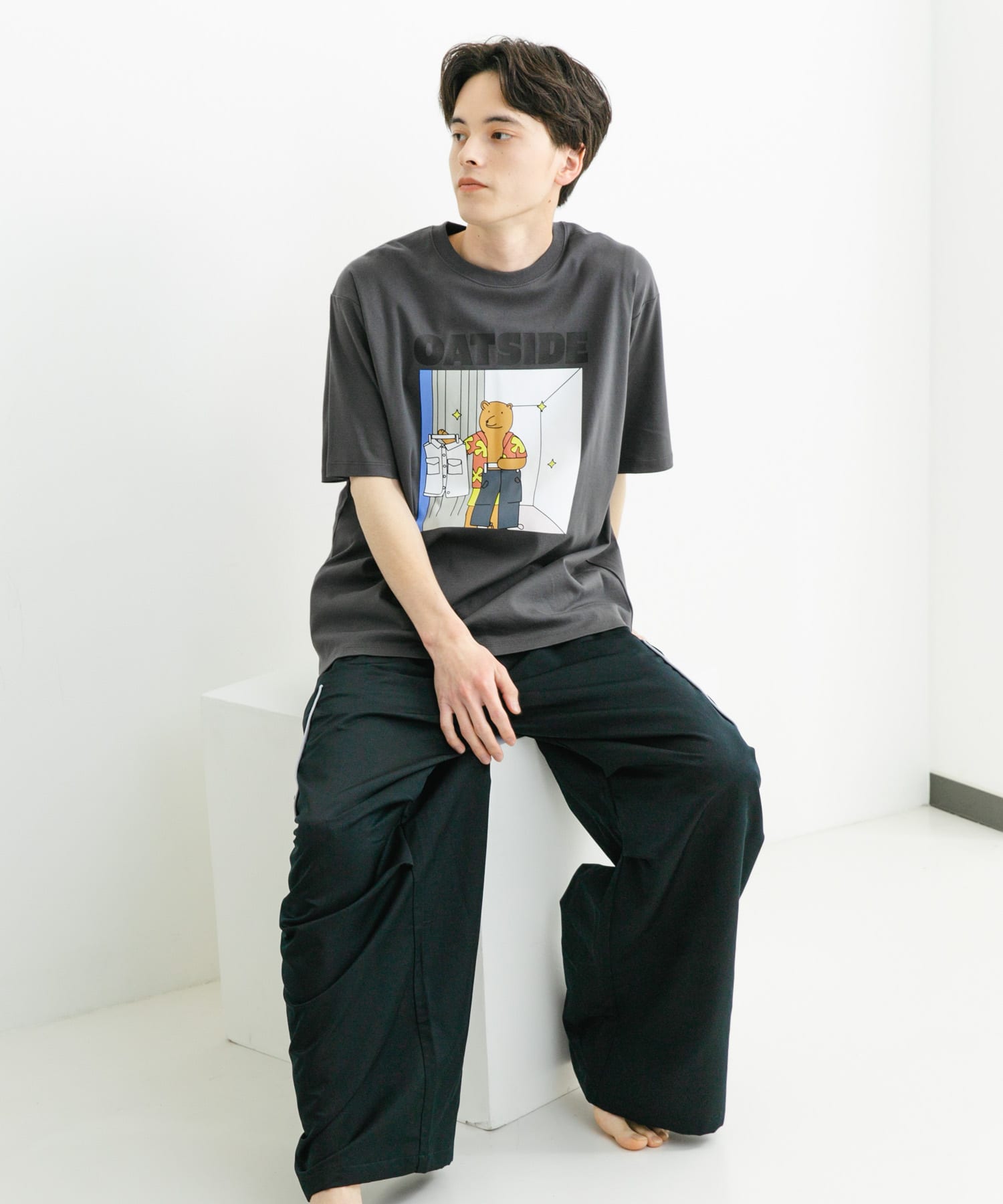 身長：173cm サイズ：L
