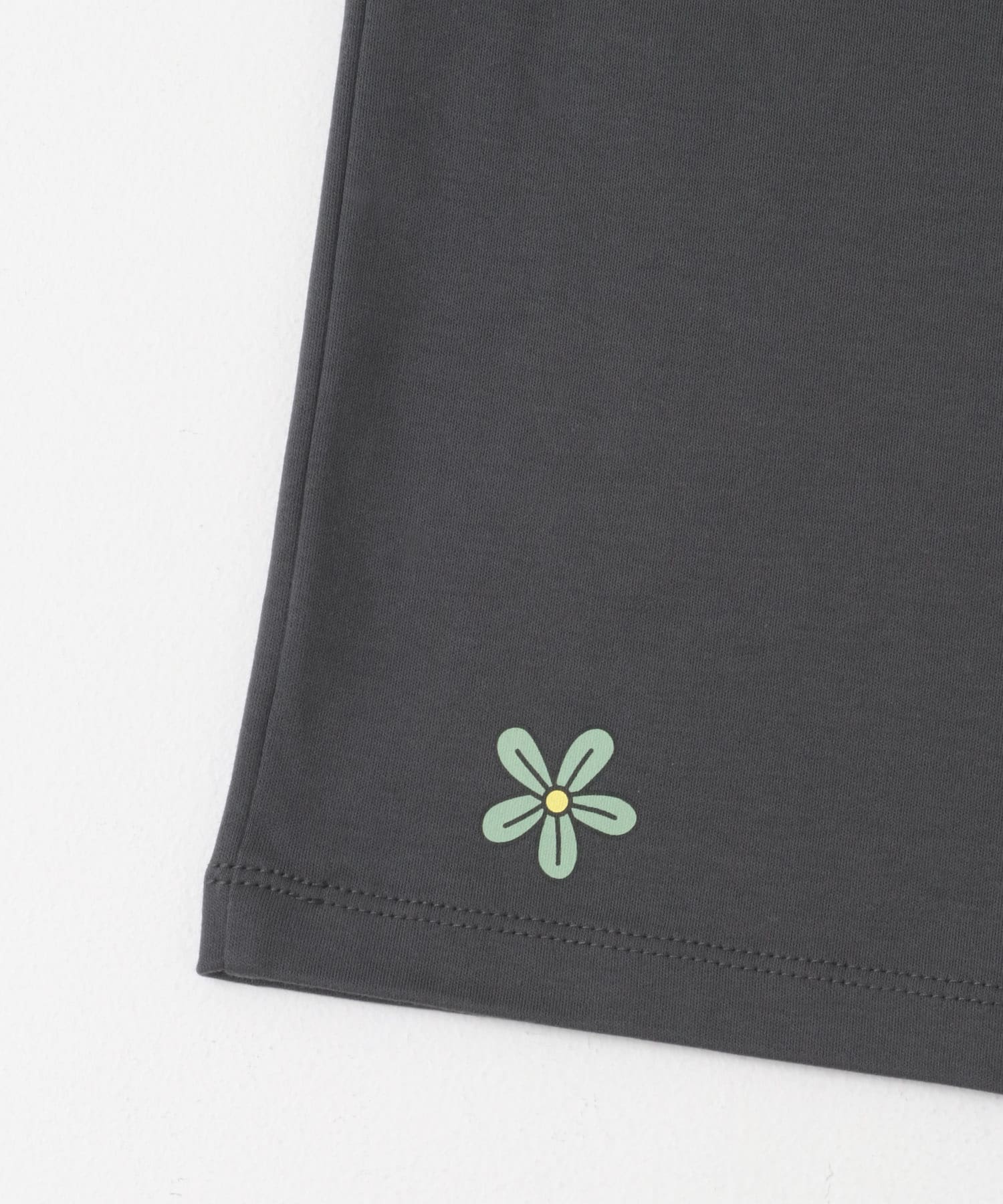 『別注』OATSIDE×SENSE OF PLACE　グラフィックショートスリーブ Tシャツ B CHARCOAL M