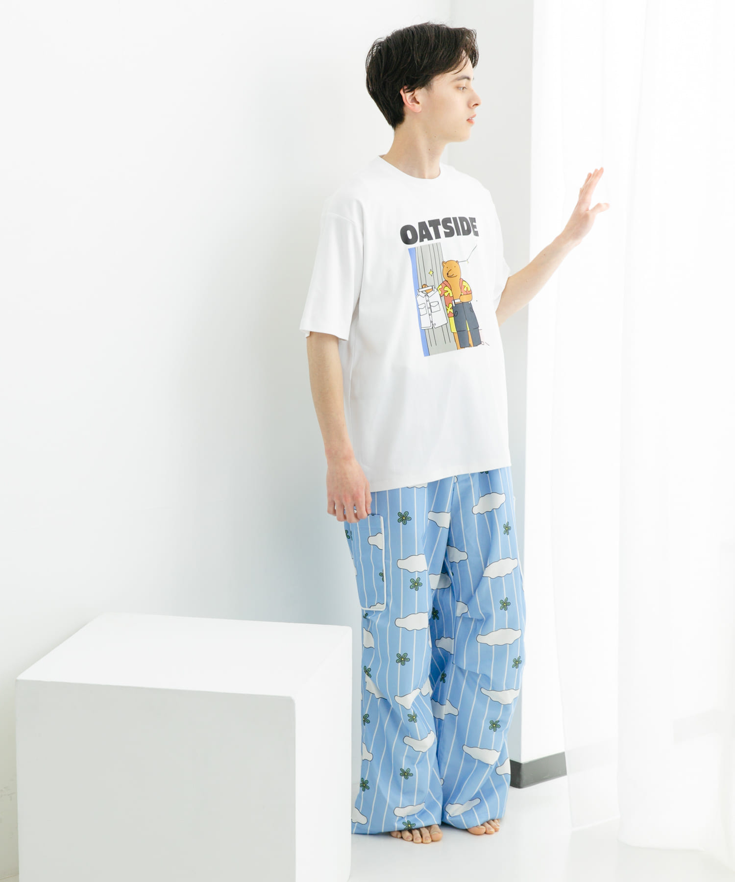 身長：173cm サイズ：L