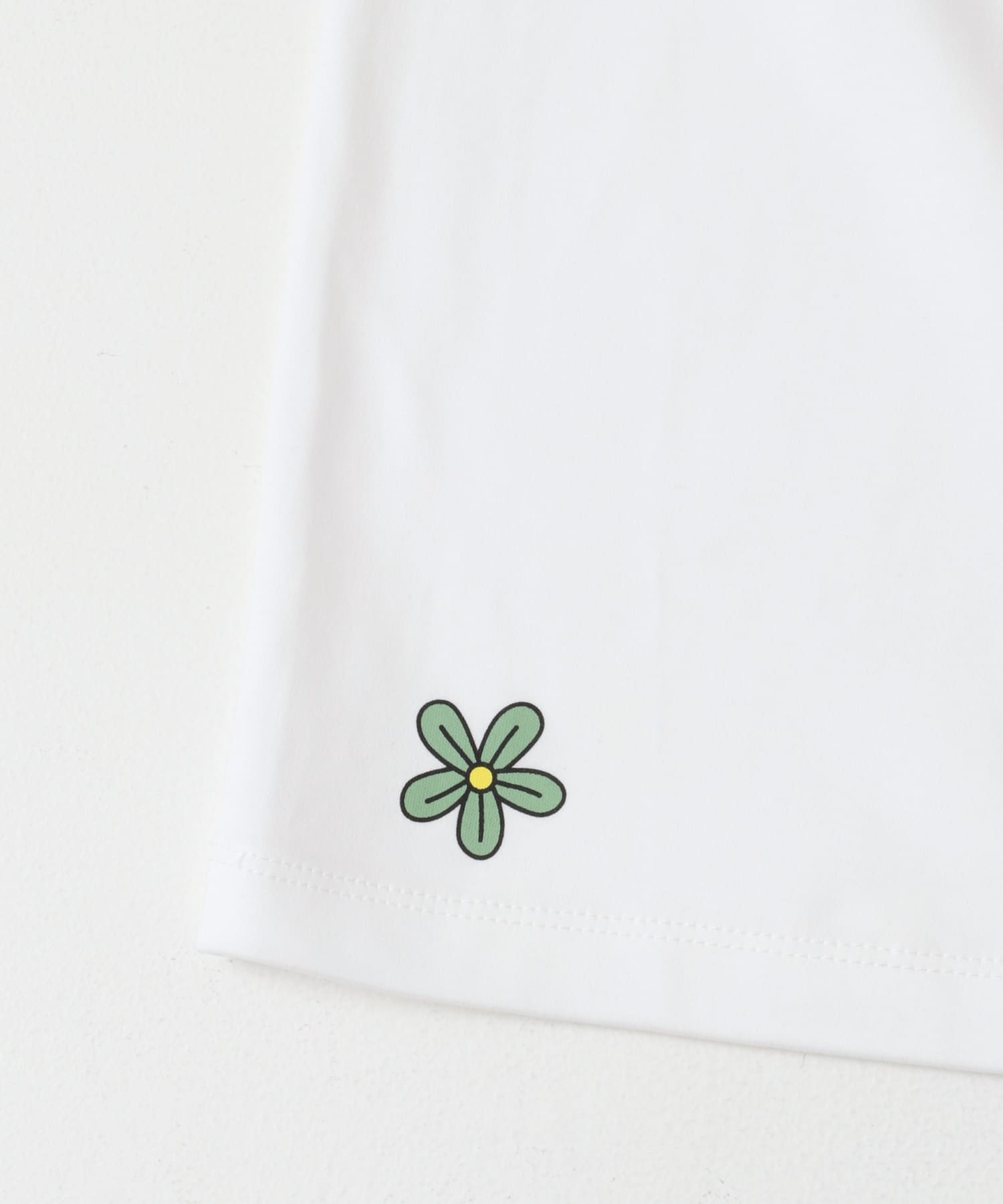 『別注』OATSIDE×SENSE OF PLACE　グラフィックショートスリーブ Tシャツ B WHITE M