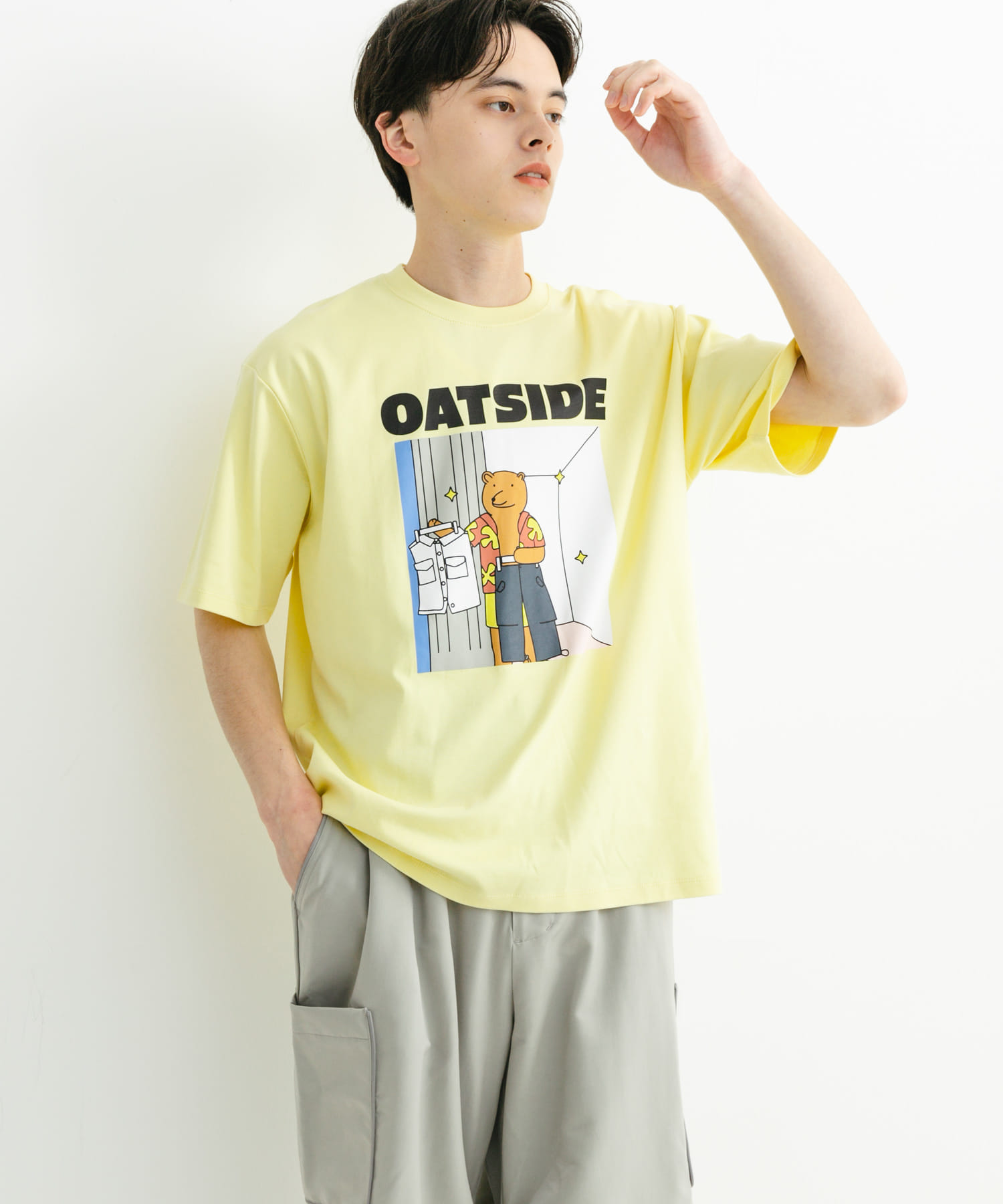 身長：173cm サイズ：L