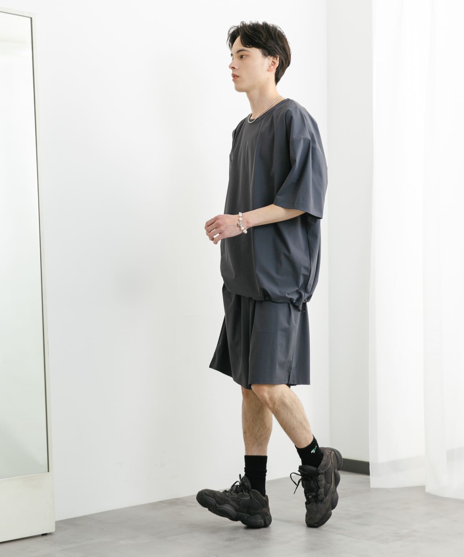 身長：173cm サイズ：L