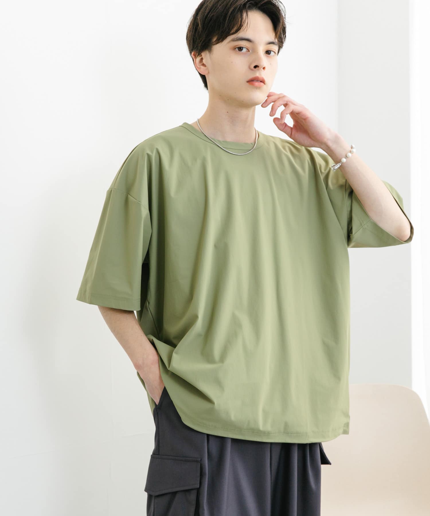 身長：173cm サイズ：L