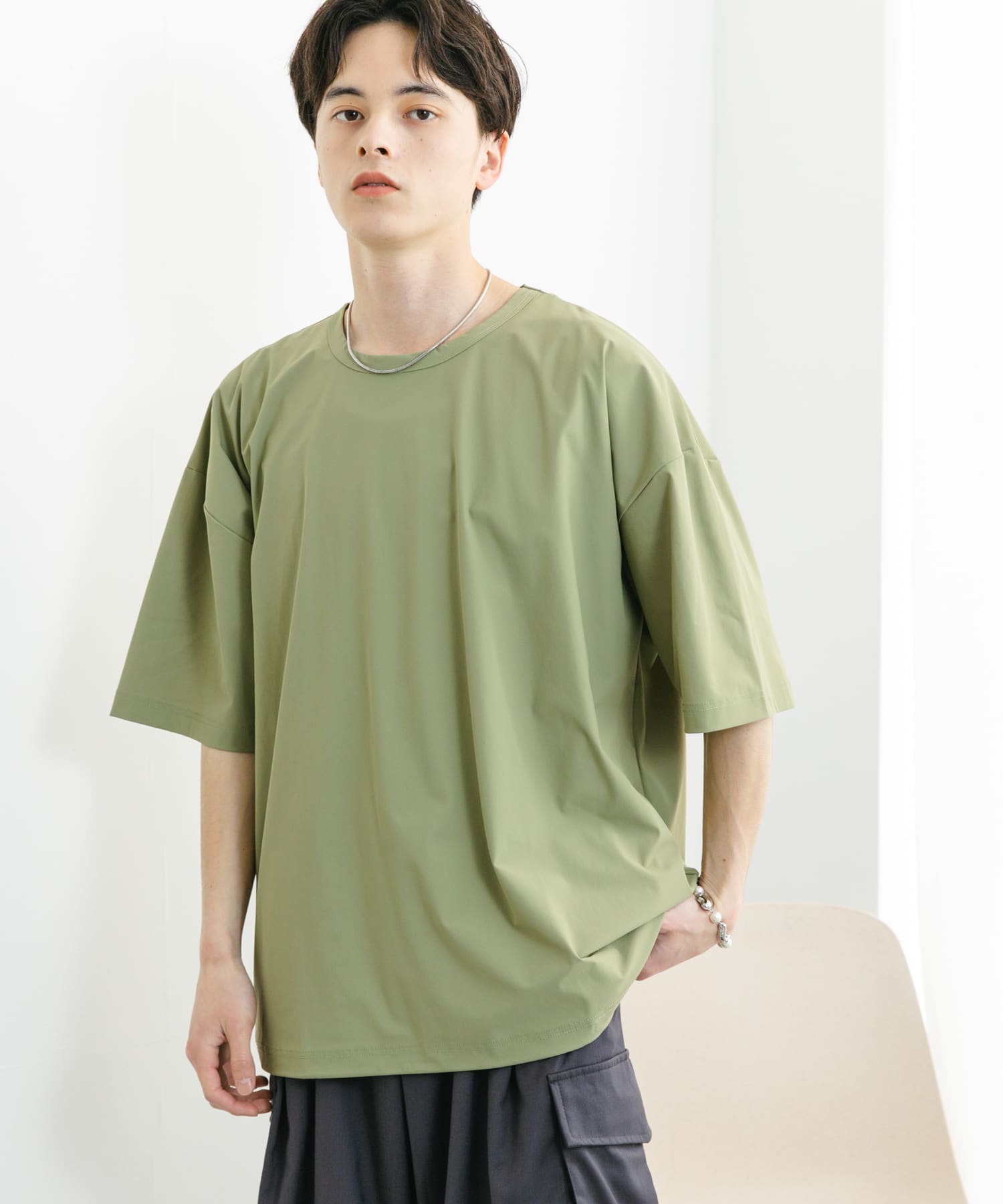 身長：173cm サイズ：L