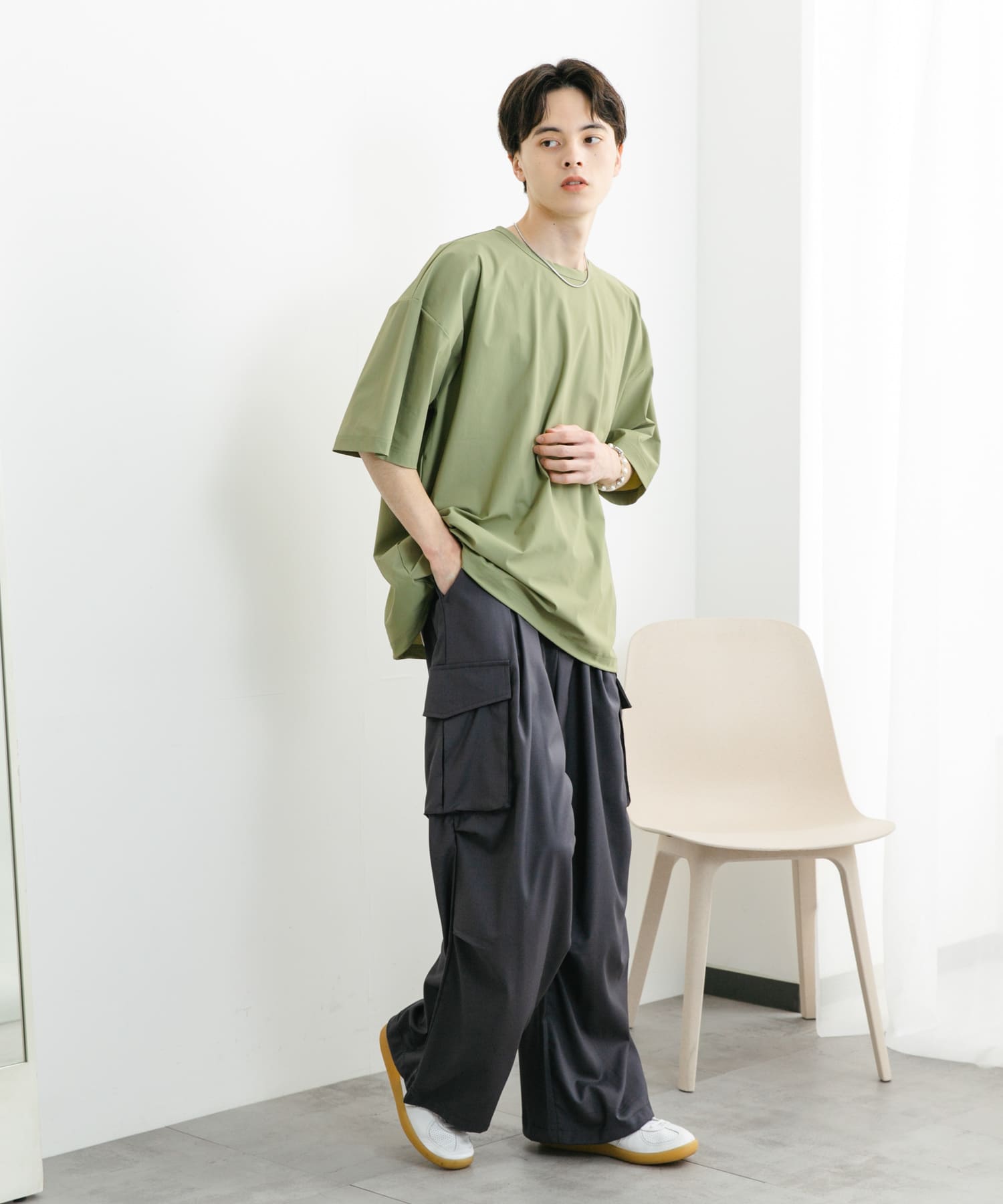 身長：173cm サイズ：L