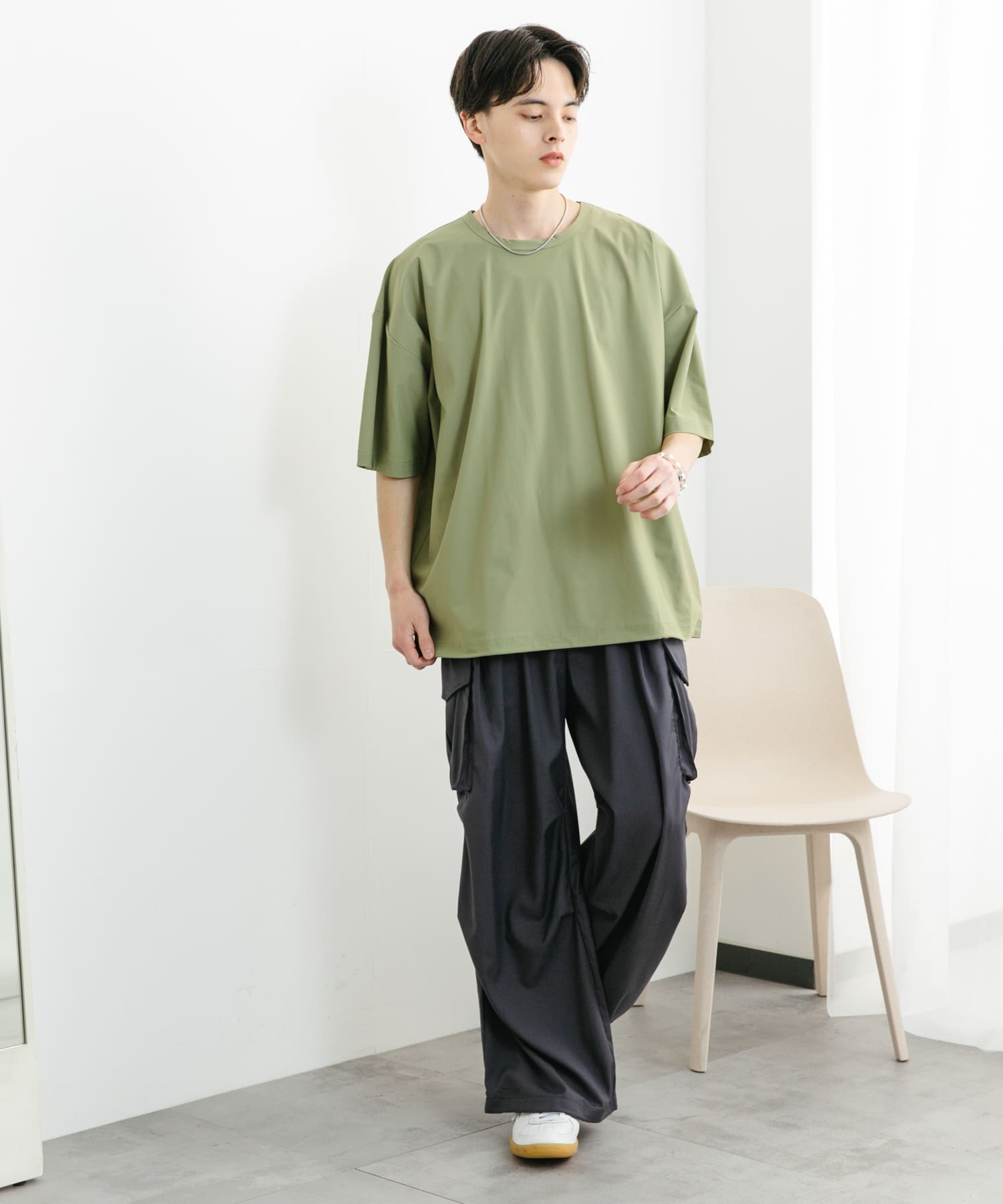 身長：173cm サイズ：L