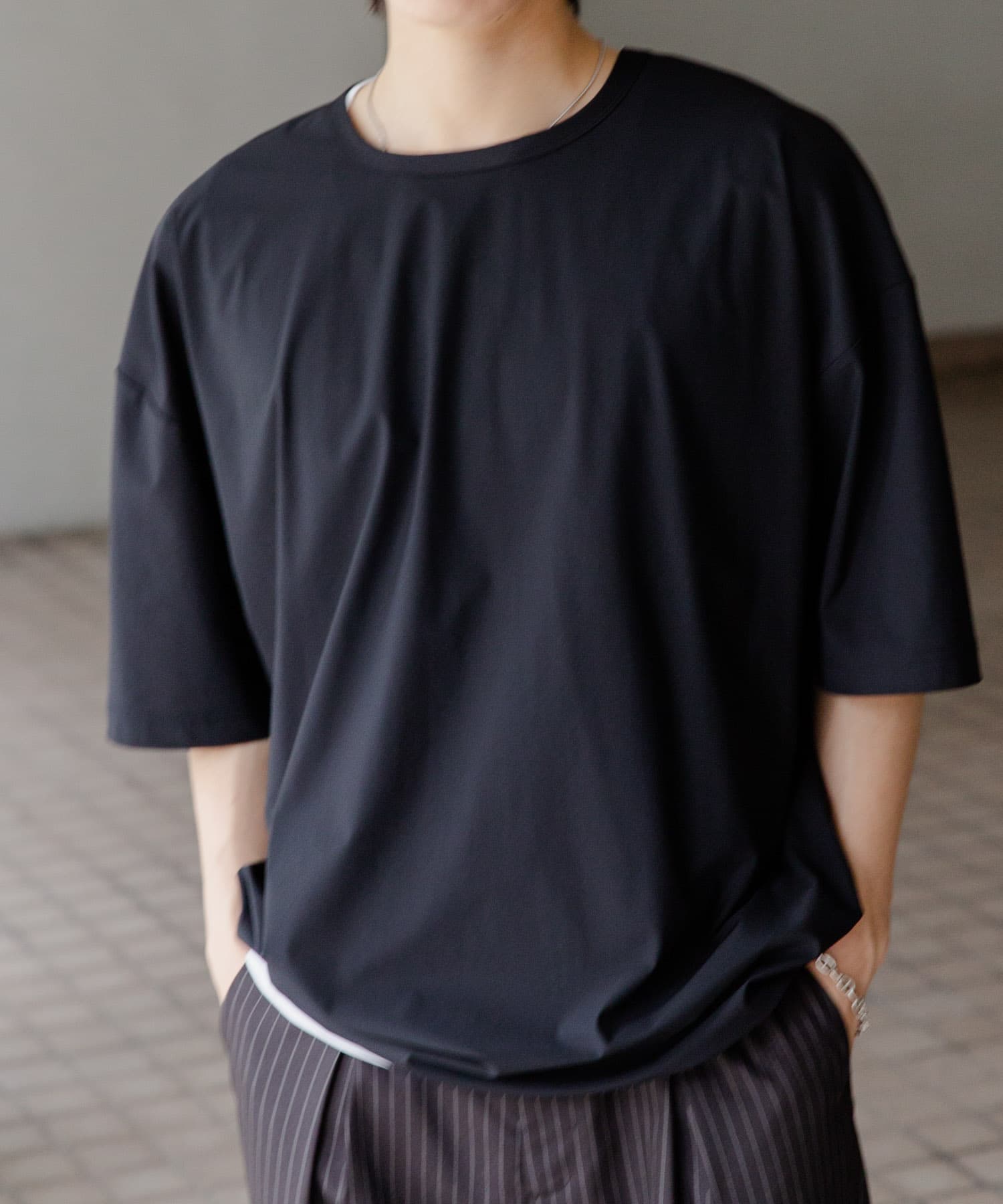 身長：173cm サイズ：L